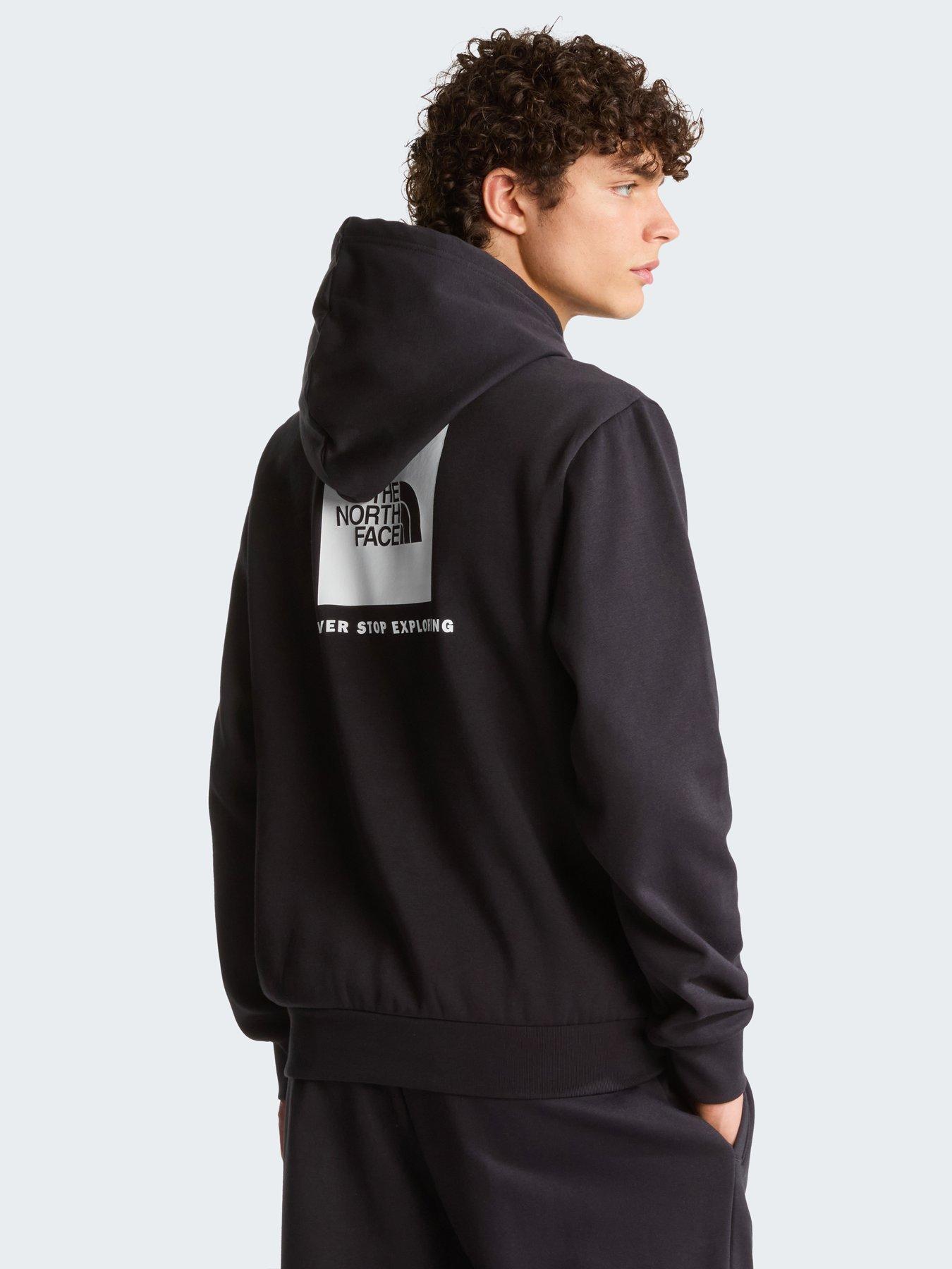 The North Face Men's Evolution Box Half Dome Regular Hoodie - Black