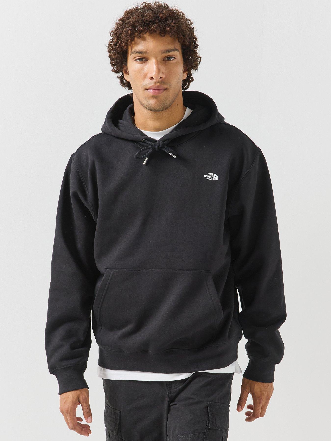 The North Face Mens Essential Simple Dome Relaxed Hoodie - Black