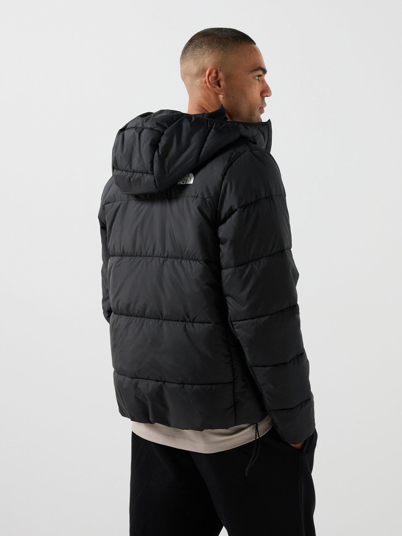 Image 2 of 6 of The North Face Mens Never Stop Exploring Hooded Mask Jacket - Black