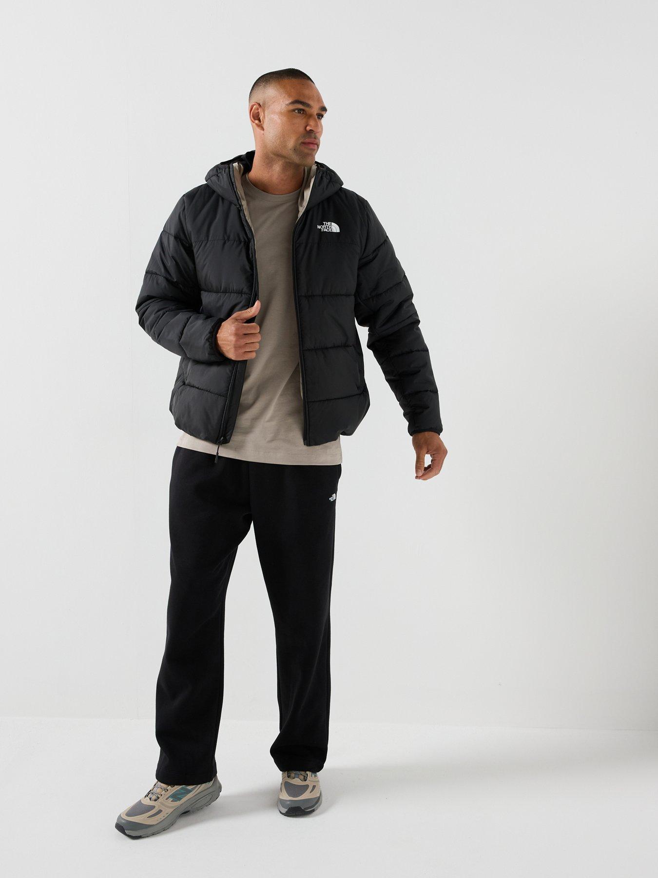 Image 3 of 6 of The North Face Mens Never Stop Exploring Hooded Mask Jacket - Black