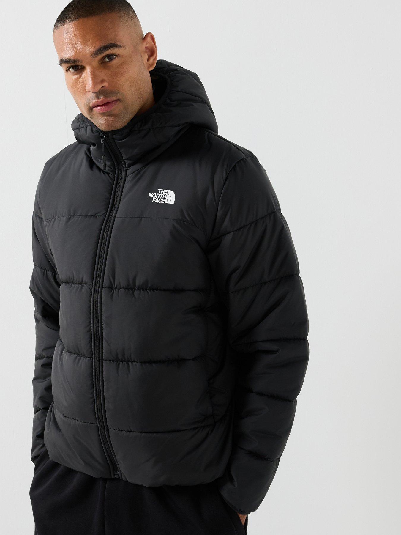 Image 5 of 6 of The North Face Mens Never Stop Exploring Hooded Mask Jacket - Black