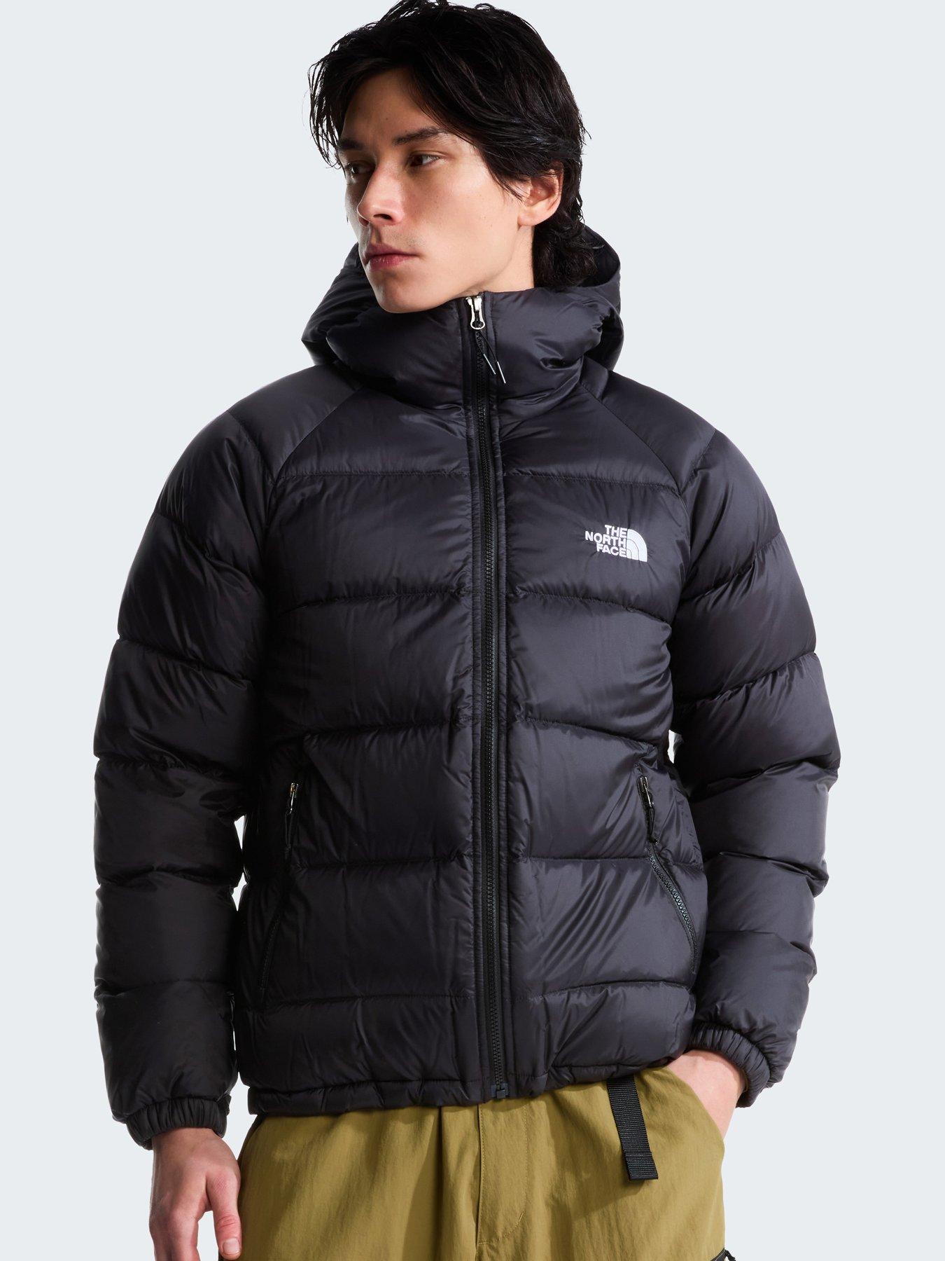Image 1 of 4 of The North Face Mens Hydrenalite Down Hooded Full Zip Jacket - Black