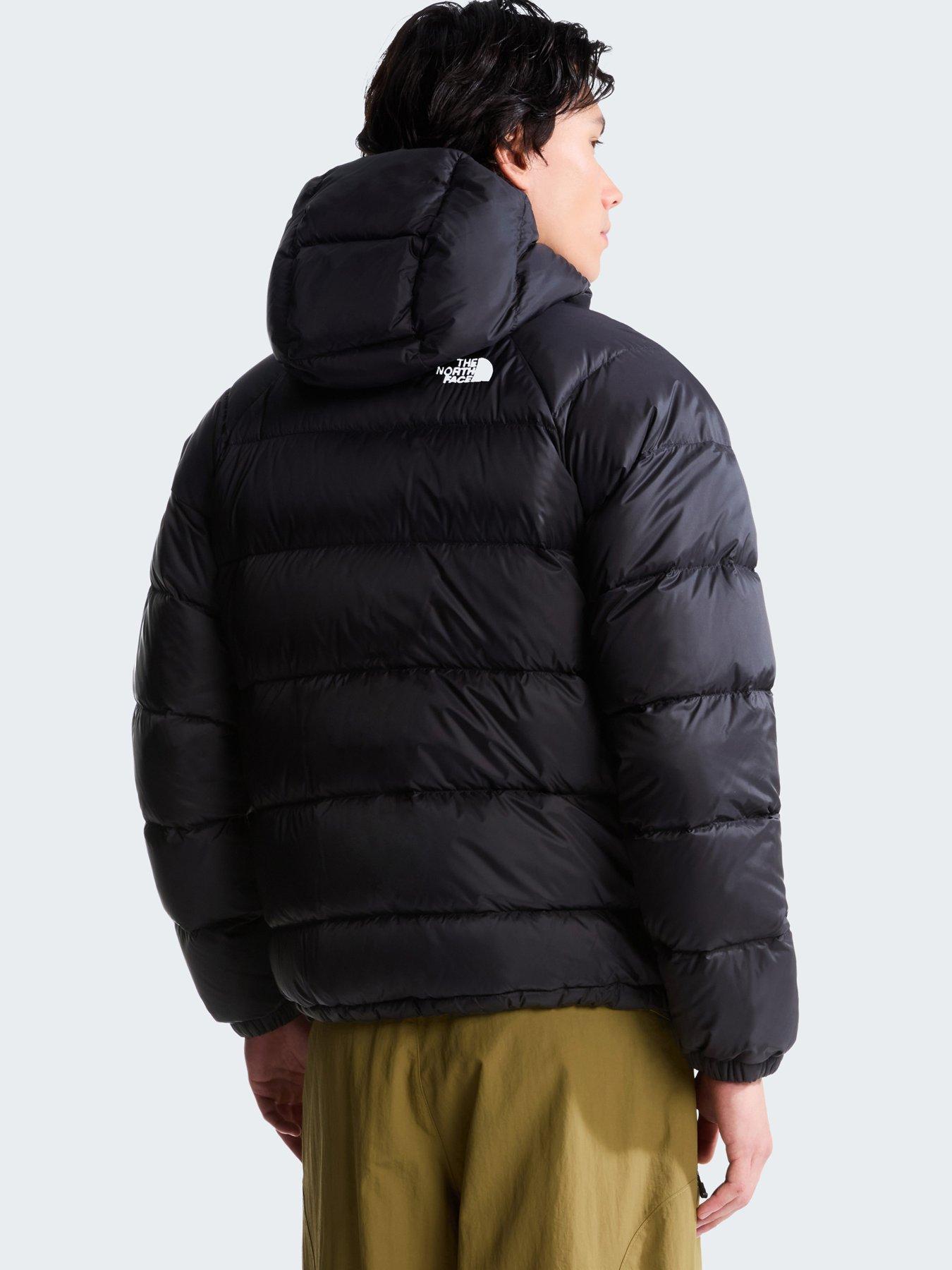 Image 2 of 4 of The North Face Mens Hydrenalite Down Hooded Full Zip Jacket - Black