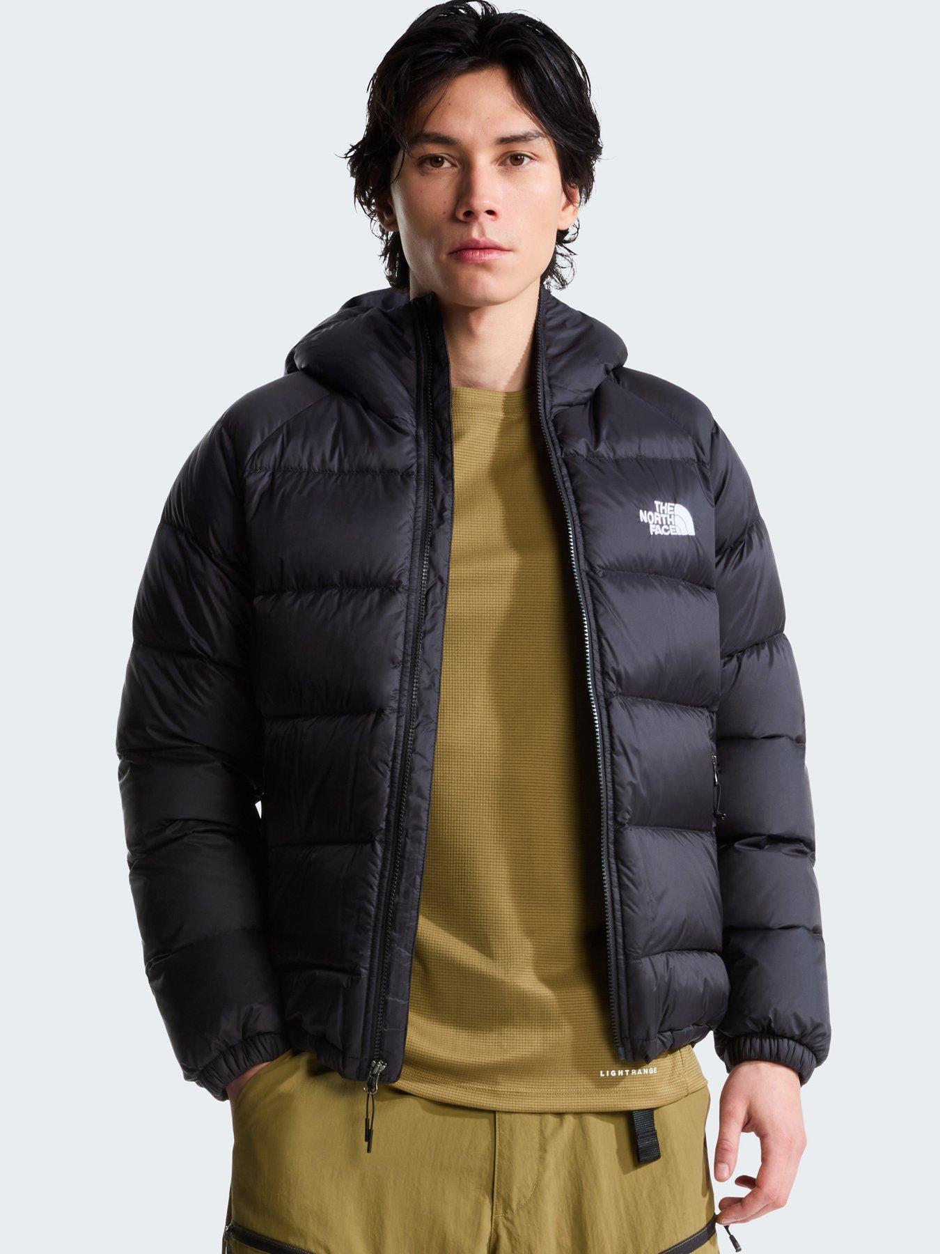 Image 4 of 4 of The North Face Mens Hydrenalite Down Hooded Full Zip Jacket - Black
