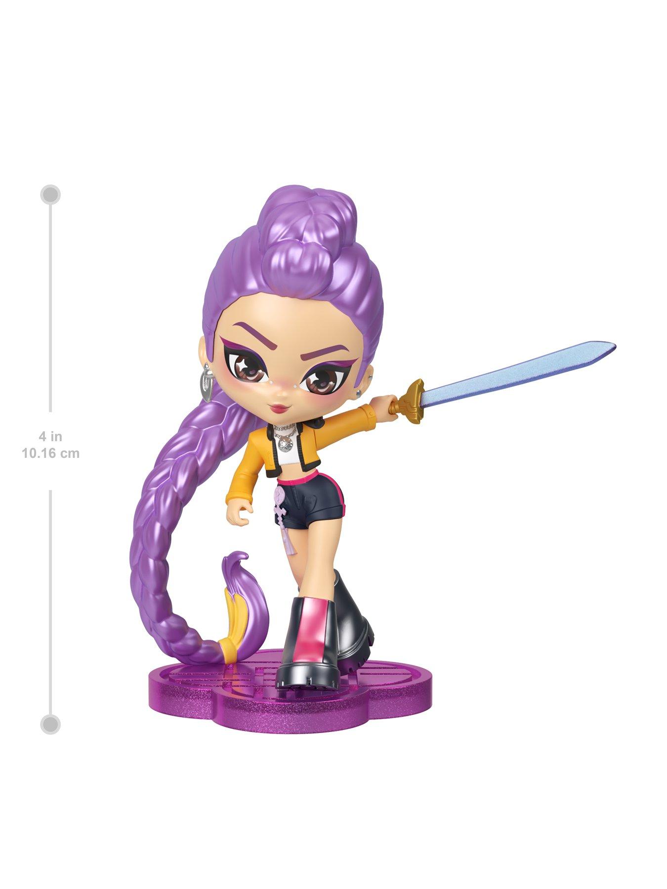 Image 4 of 6 of K-Pop Demon Hunters Mystery Unbox Collectible Figure Keychain - Mini Figure