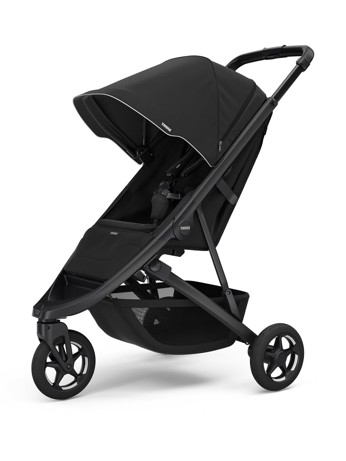 Image 1 of 5 of THULE Spring 2 Stroller - Black on Black