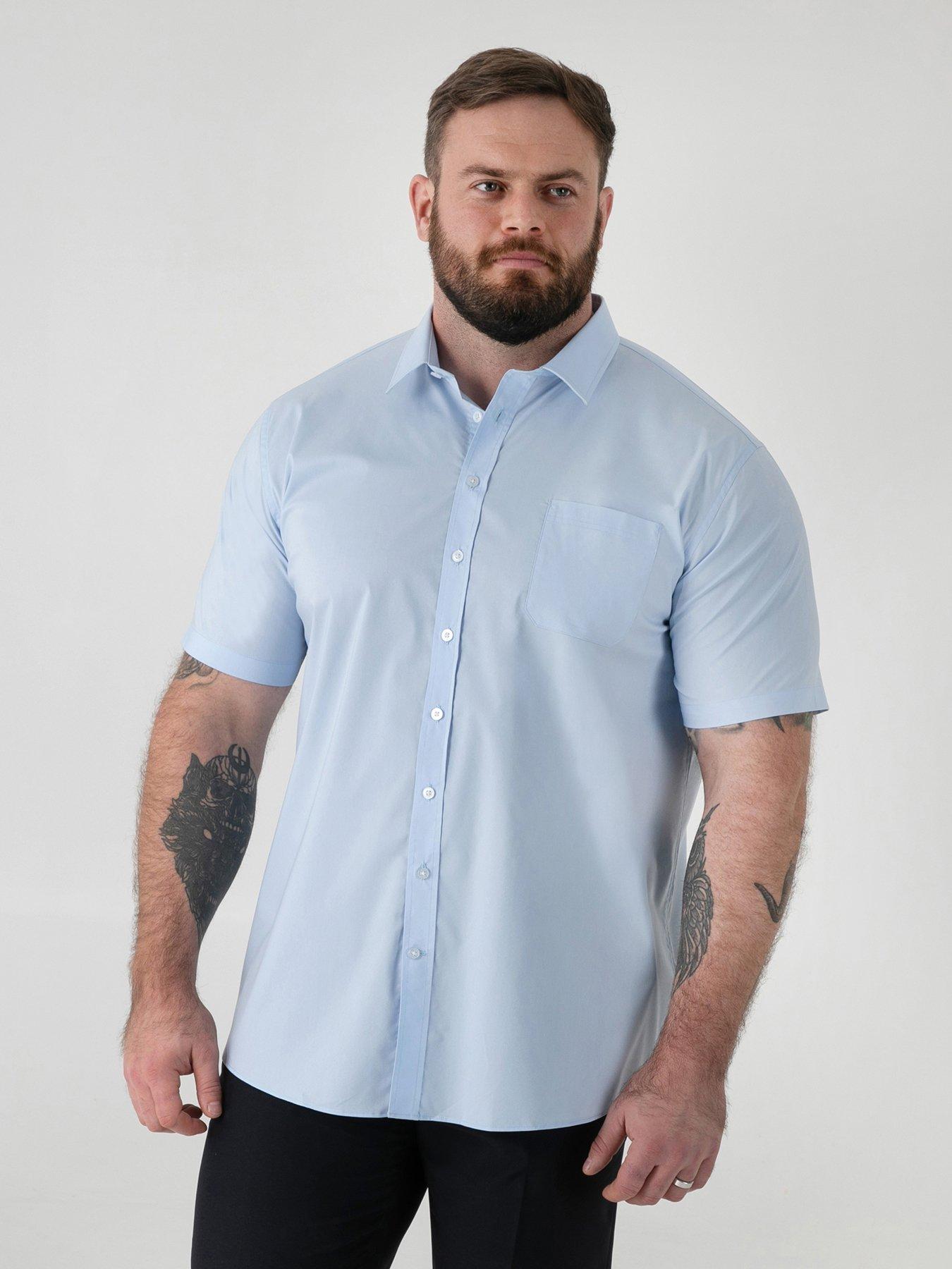 4xl dress shirts Plus Size 4XL-M High Elasticity Seamless Men Long Sleeve Slim C  Mega Mart Center Our clothes all are designed for Asian figure Men's Size 4XL Shirts |