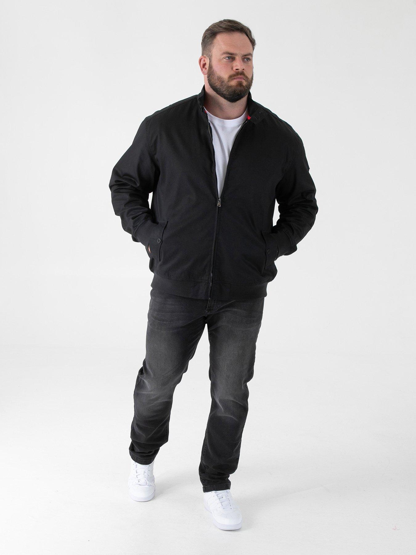 Image 3 of 6 of D555 Harrington Jacket - Black