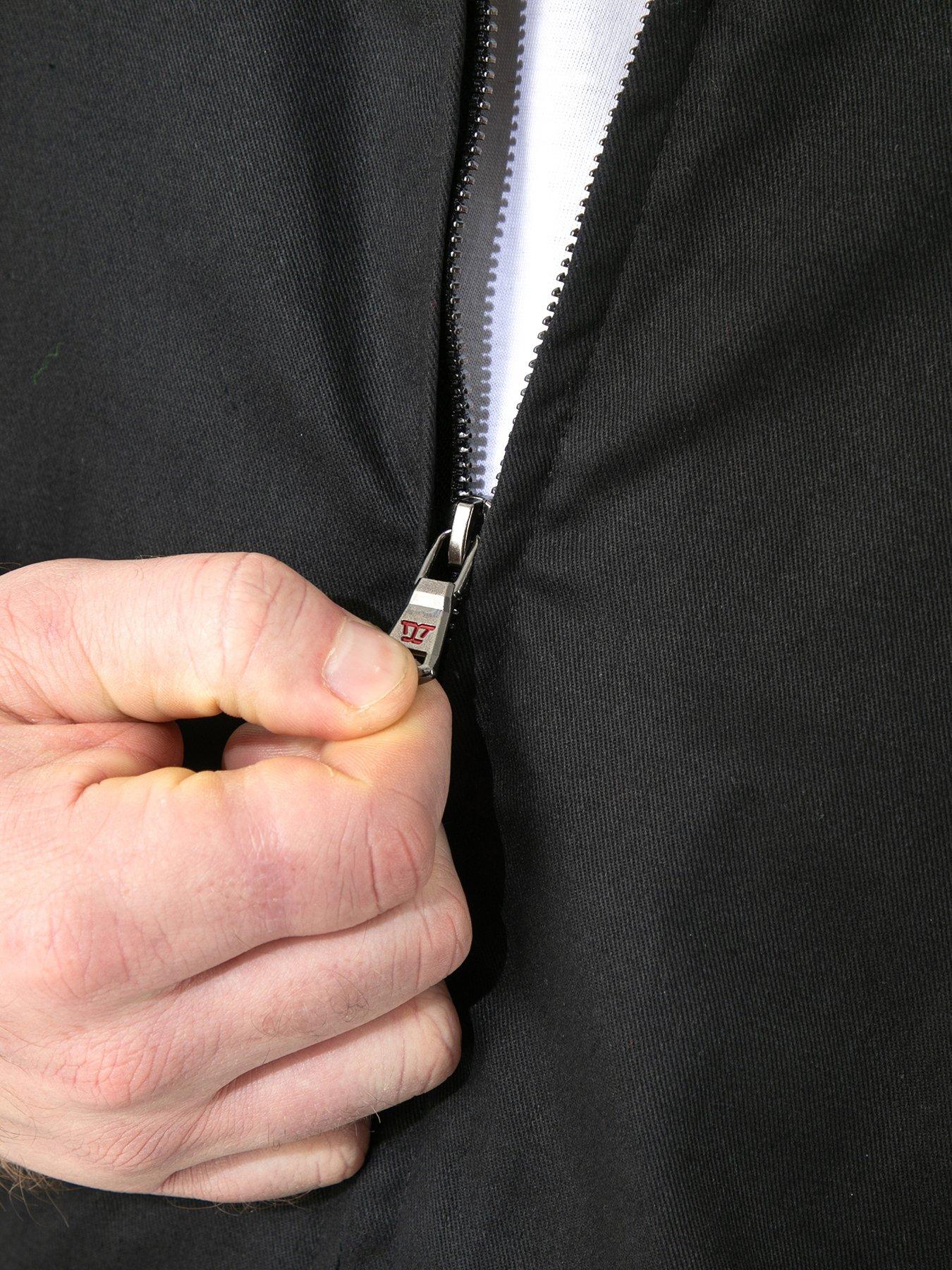 Image 4 of 6 of D555 Harrington Jacket - Black
