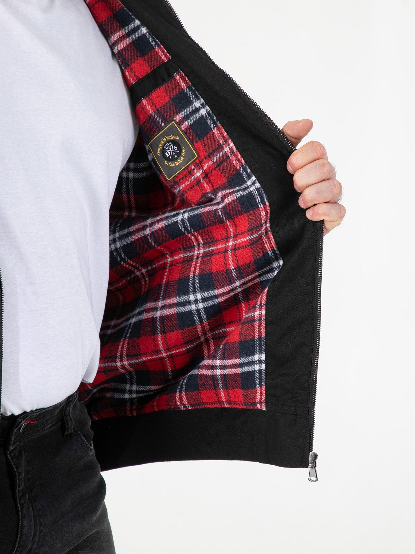 Image 5 of 6 of D555 Harrington Jacket - Black