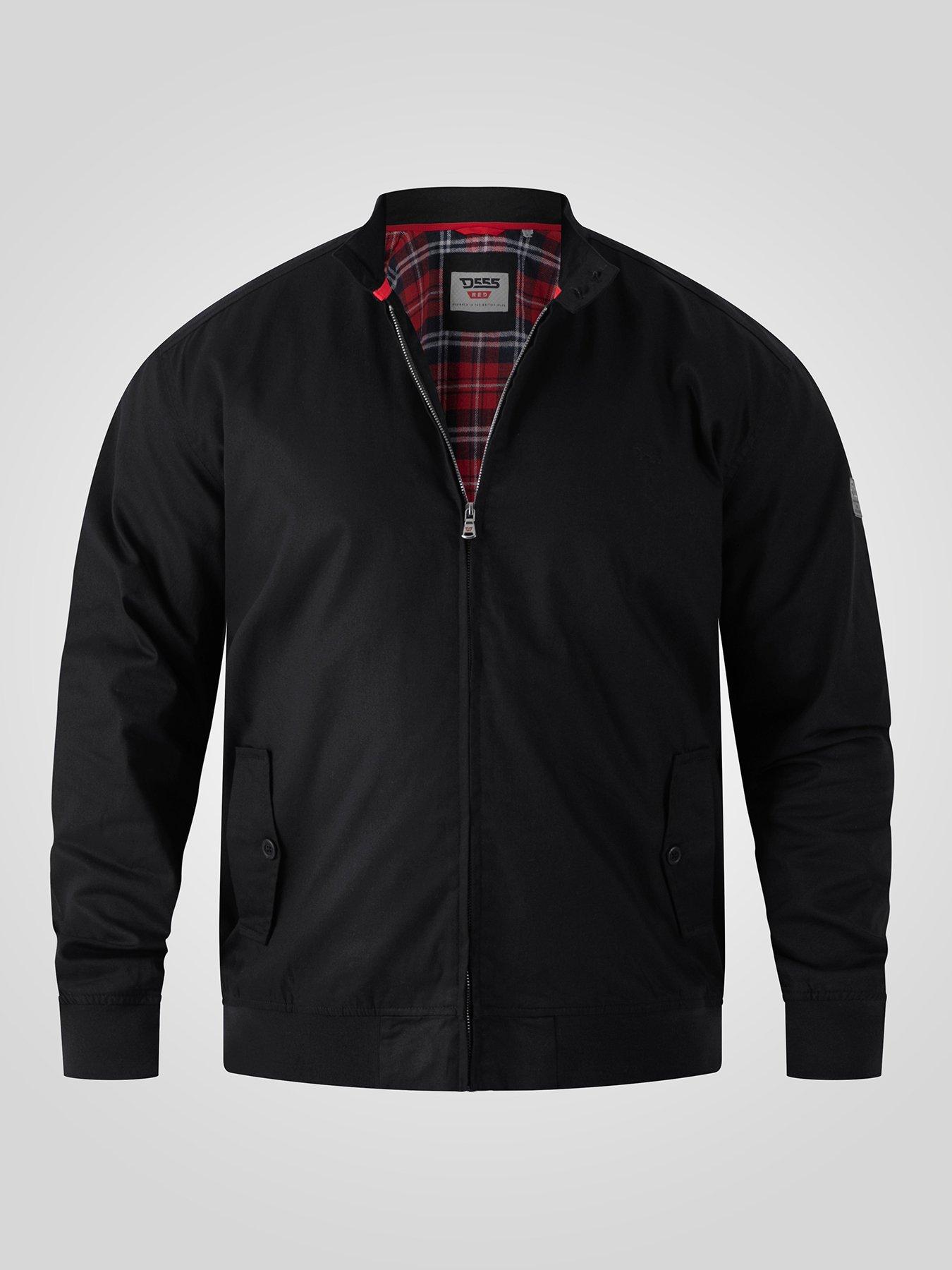 Image 6 of 6 of D555 Harrington Jacket - Black
