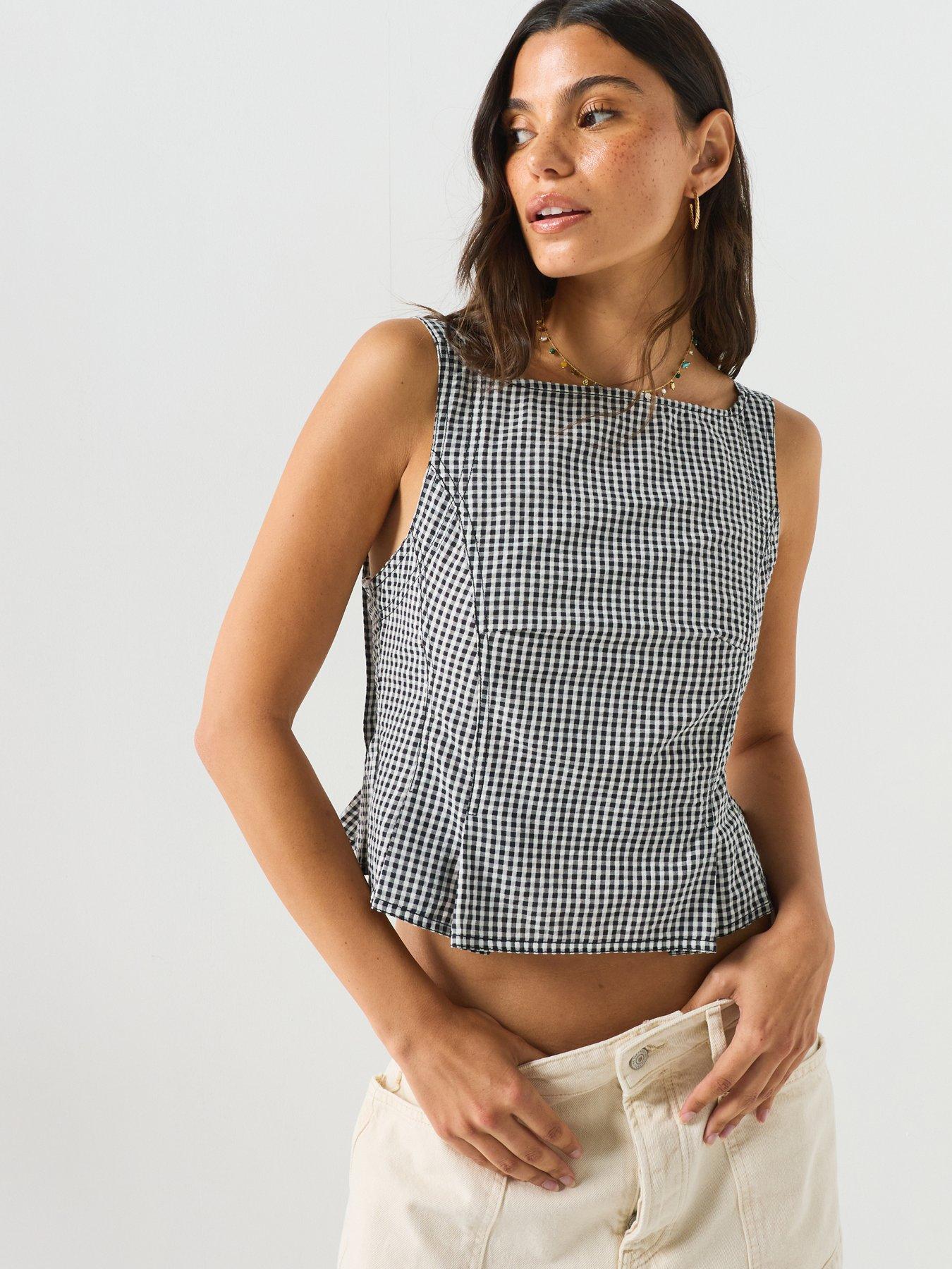 FREE PEOPLE Sunfaded Top - Black