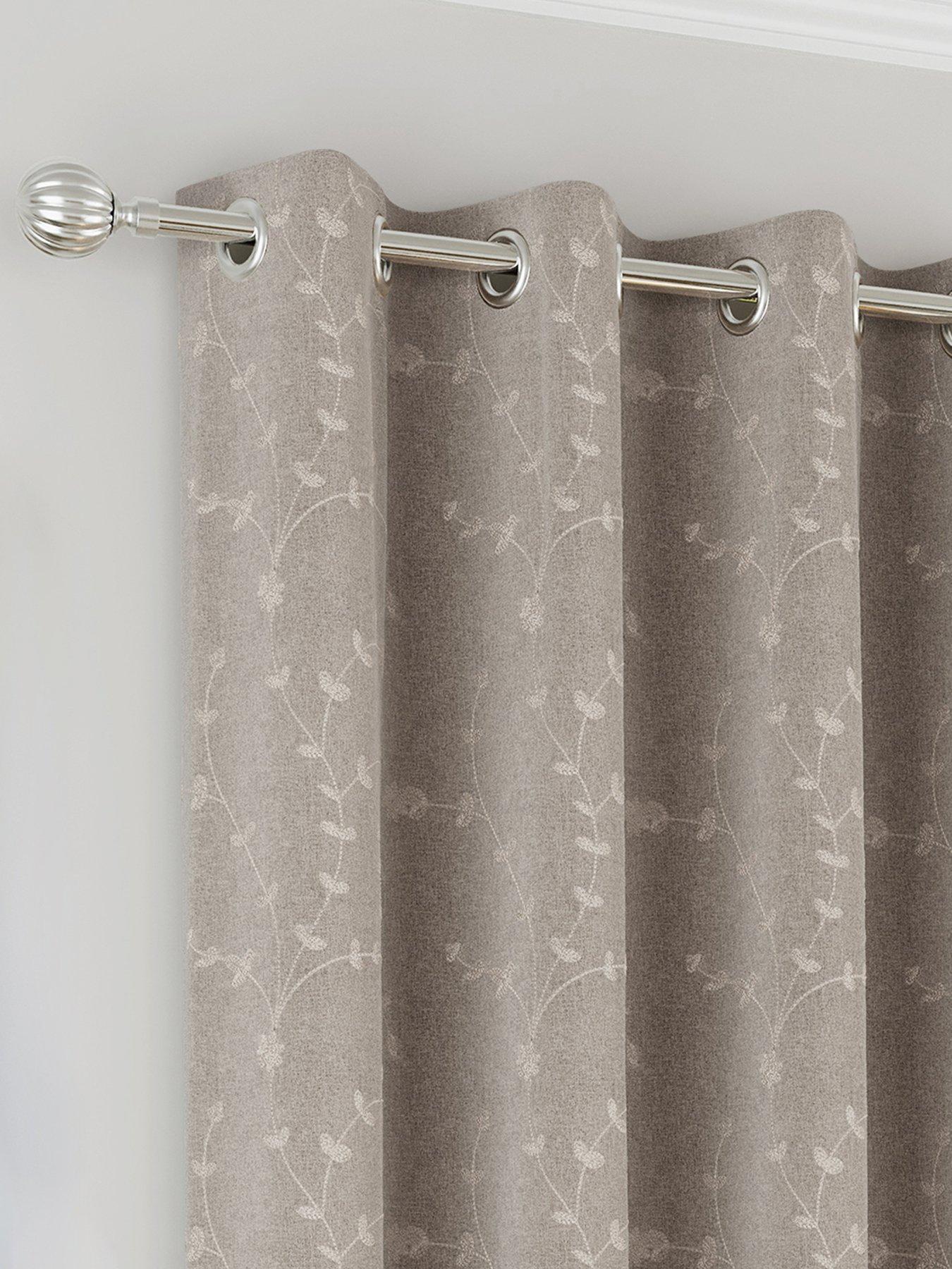 Image 5 of 5 of The Very Collection Copenhagan Fully Embroidered Blackout Curtain