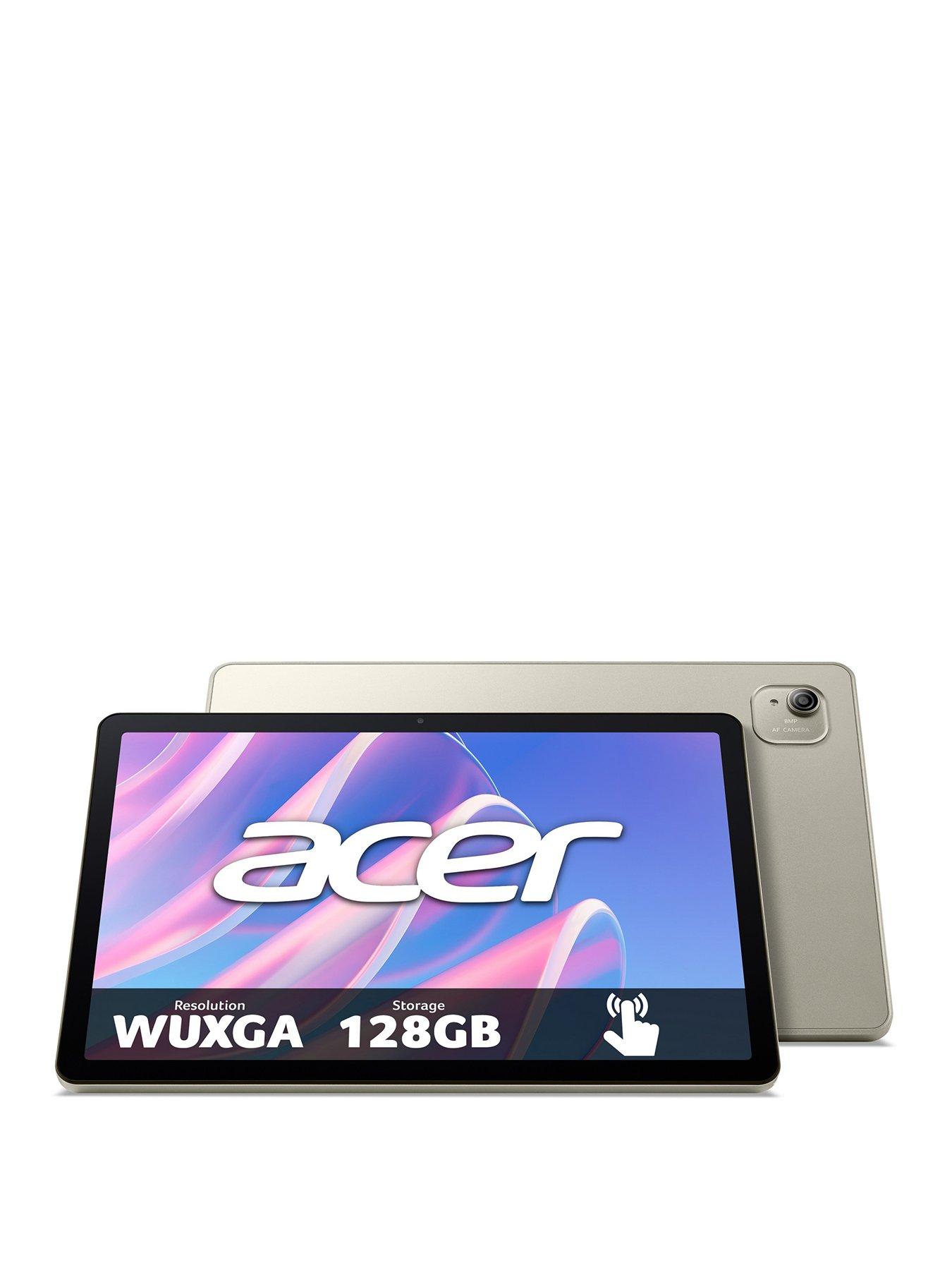 Acer Acer Iconia Tab A11 - A537 CPU, 11" WUXGA touchscreen, 4GB RAM, 128GB storage, microSD card, 5MP & 8MP cameras