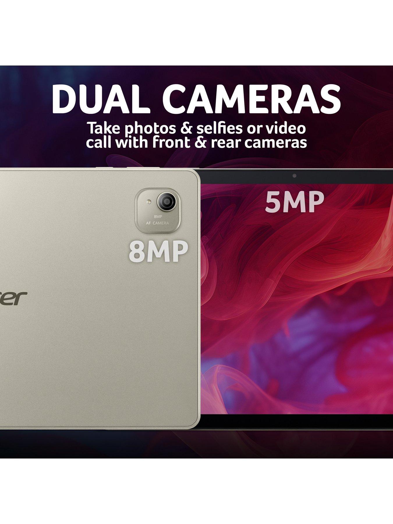 Image 6 of 7 of Acer Iconia Tab A11 - A537 CPU, 11" WUXGA touchscreen Tablet, 4GB RAM, 128GB storage, microSD card, 5MP &amp; 8MP cameras