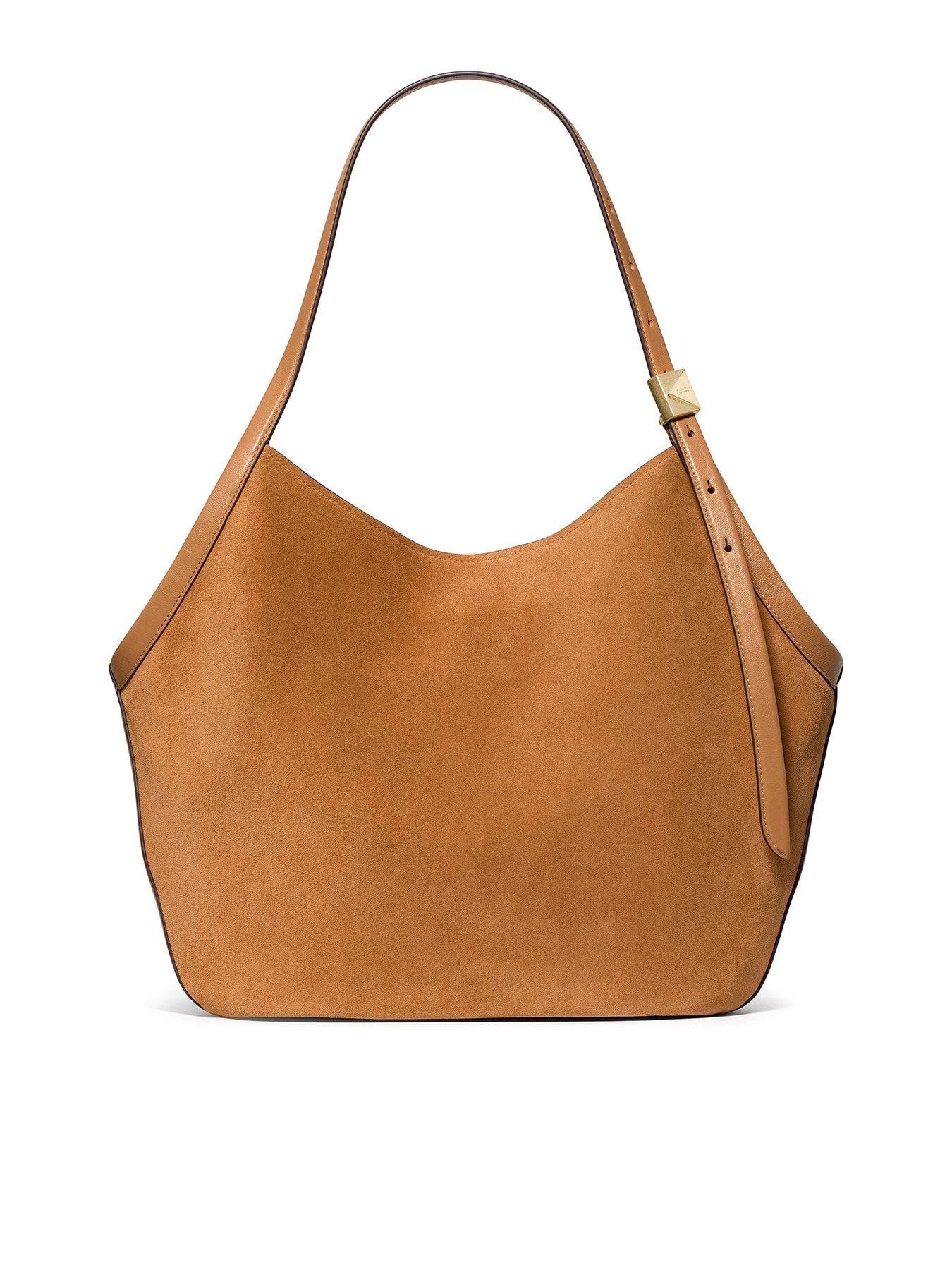 Kate Spade New York Women's Garden Soil/Brown Kate Spade Deco Suede Tulip Tote Bag In - Image 2