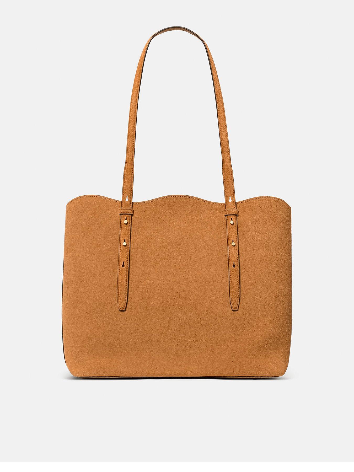 Kate Spade New York Do It All Wavy Suede Large Tote - Brown
