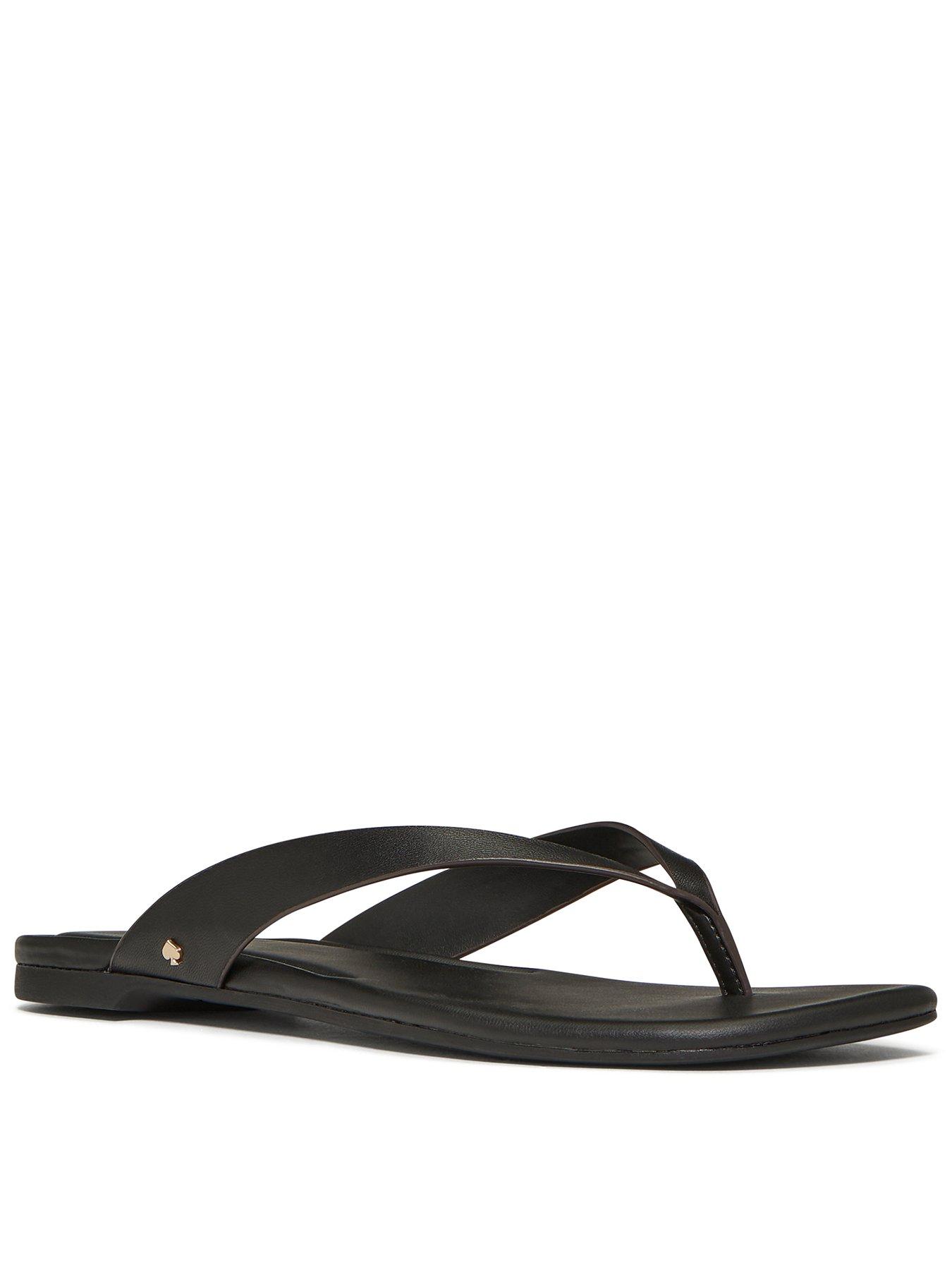 Kate Spade New York Sandie Flip Flop Sandals - Black