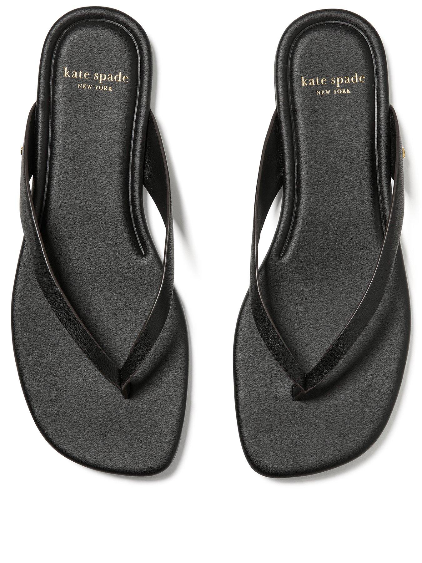 Image 2 of 3 of Kate Spade New York Sandie Flip Flop Sandals - Black