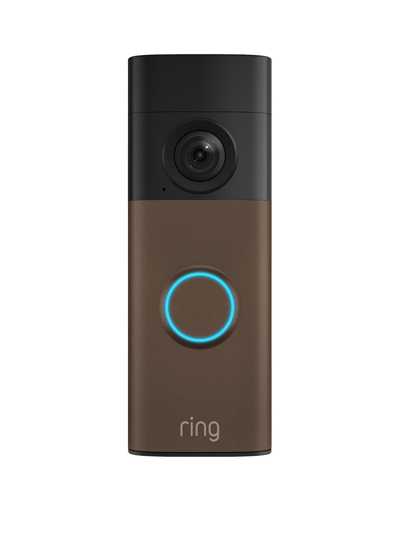 RING Battery Video Doorbell (2nd Gen) - Retinal 2K and Head-to-Toe View - Matte Mocha (Newest Gen)