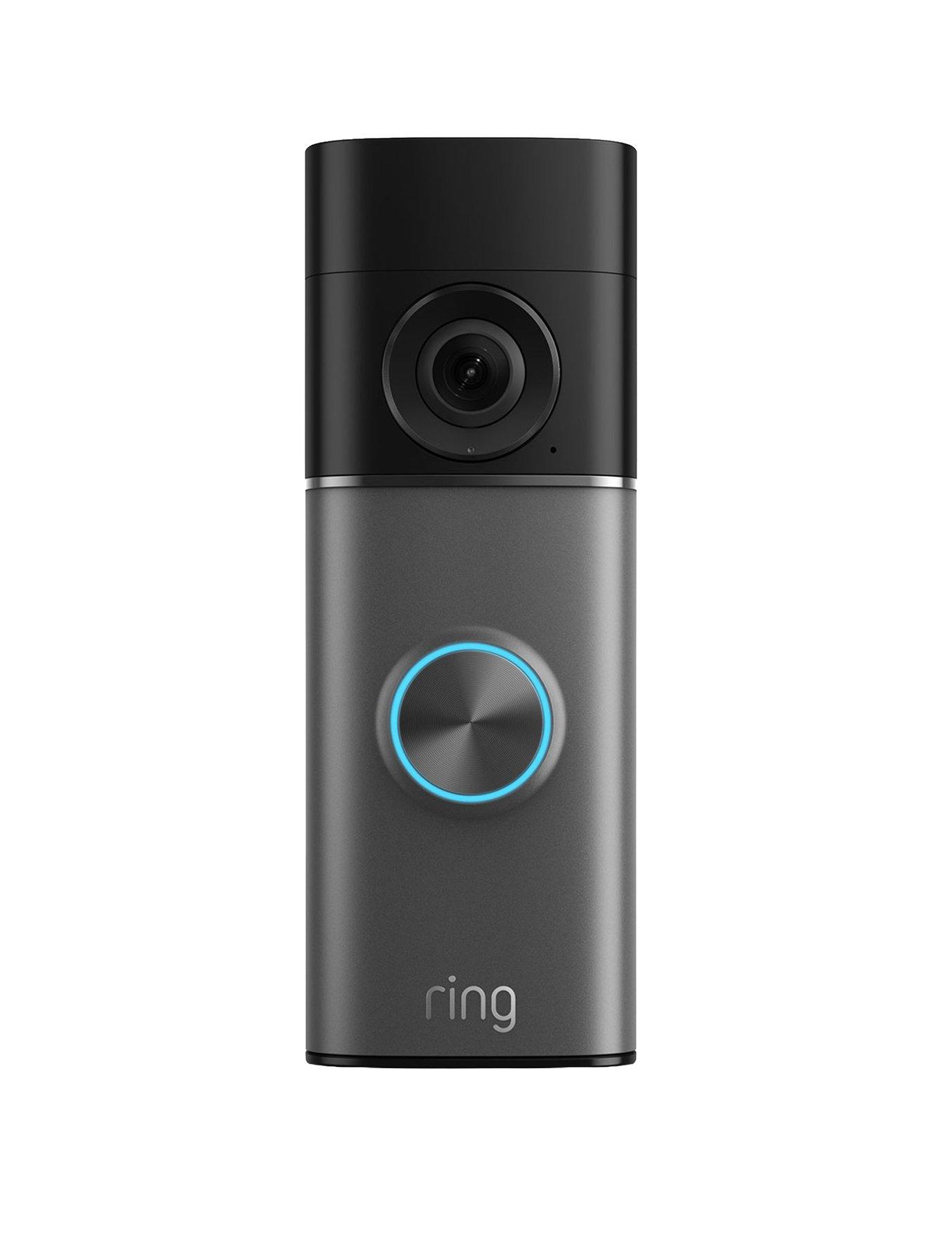 RING Ring Battery Video Doorbell Pro (2nd Gen) - Retinal 4K with Quick Release Ultra Battery - Deep Silver (Newest Gen)