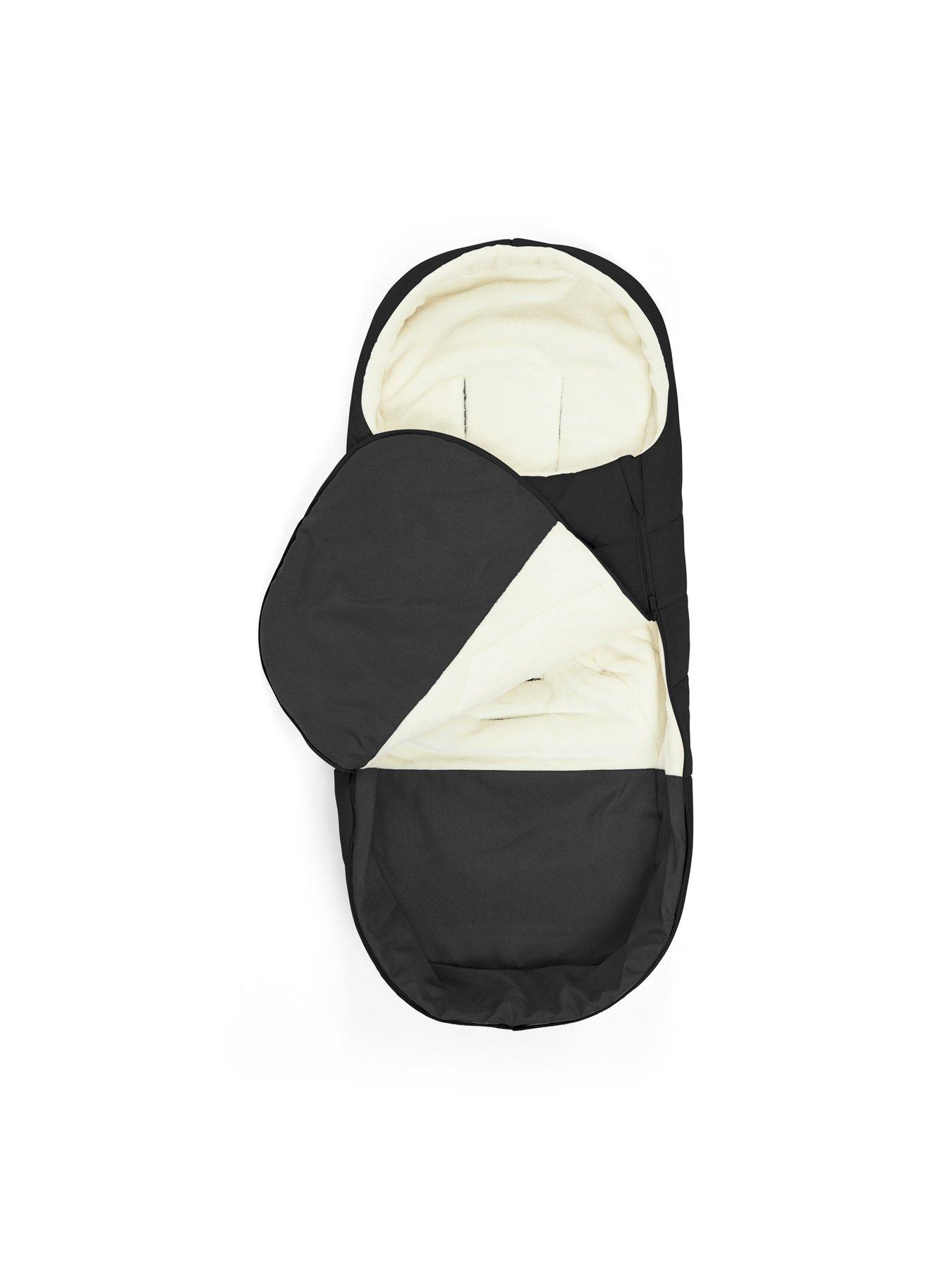 Image 3 of 4 of Ickle Bubba Premium Pram &amp; Stroller Footmuff - Universal - Black