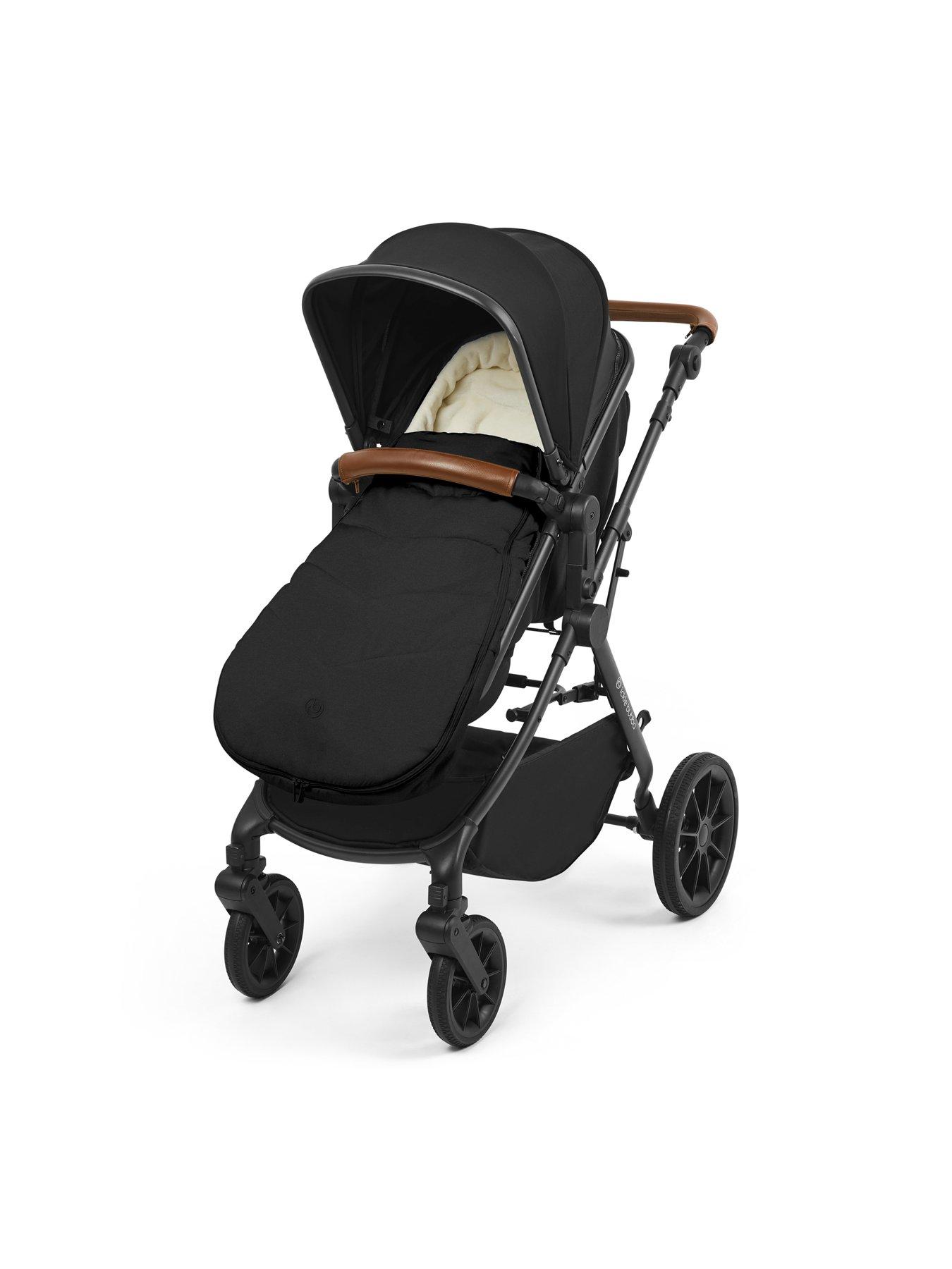 Image 4 of 4 of Ickle Bubba Premium Pram &amp; Stroller Footmuff - Universal - Black