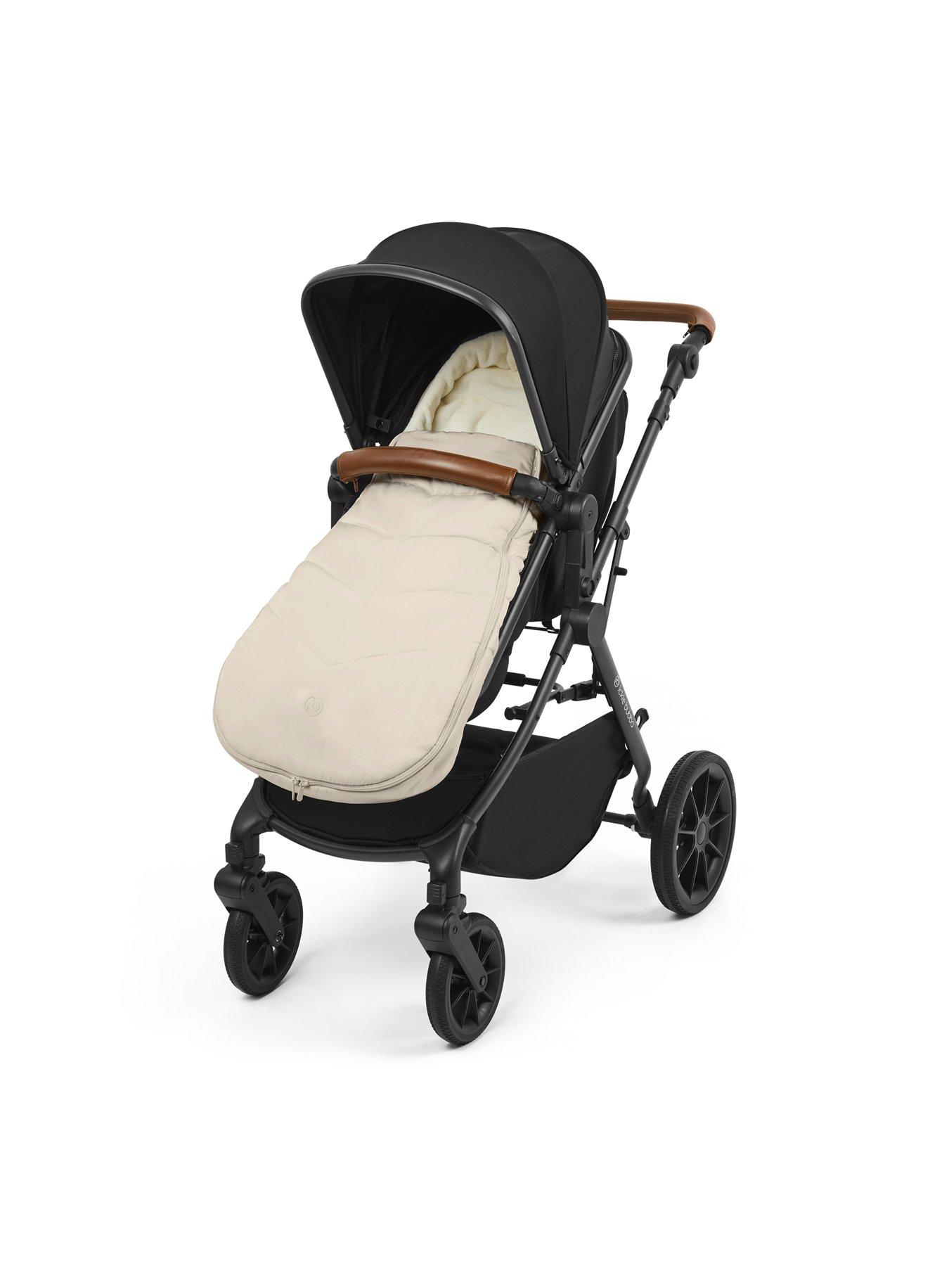 Image 4 of 4 of Ickle Bubba Premium Pram &amp; Stroller Footmuff - Universal - Stone