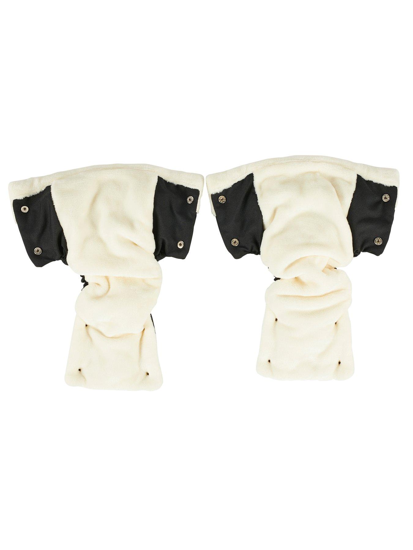 Image 2 of 3 of Ickle Bubba Pram Mitts - Black