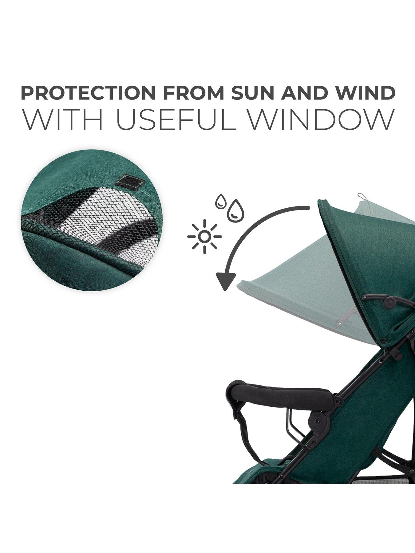 Image 4 of 8 of Kinderkraft Tik Pushchair - Green