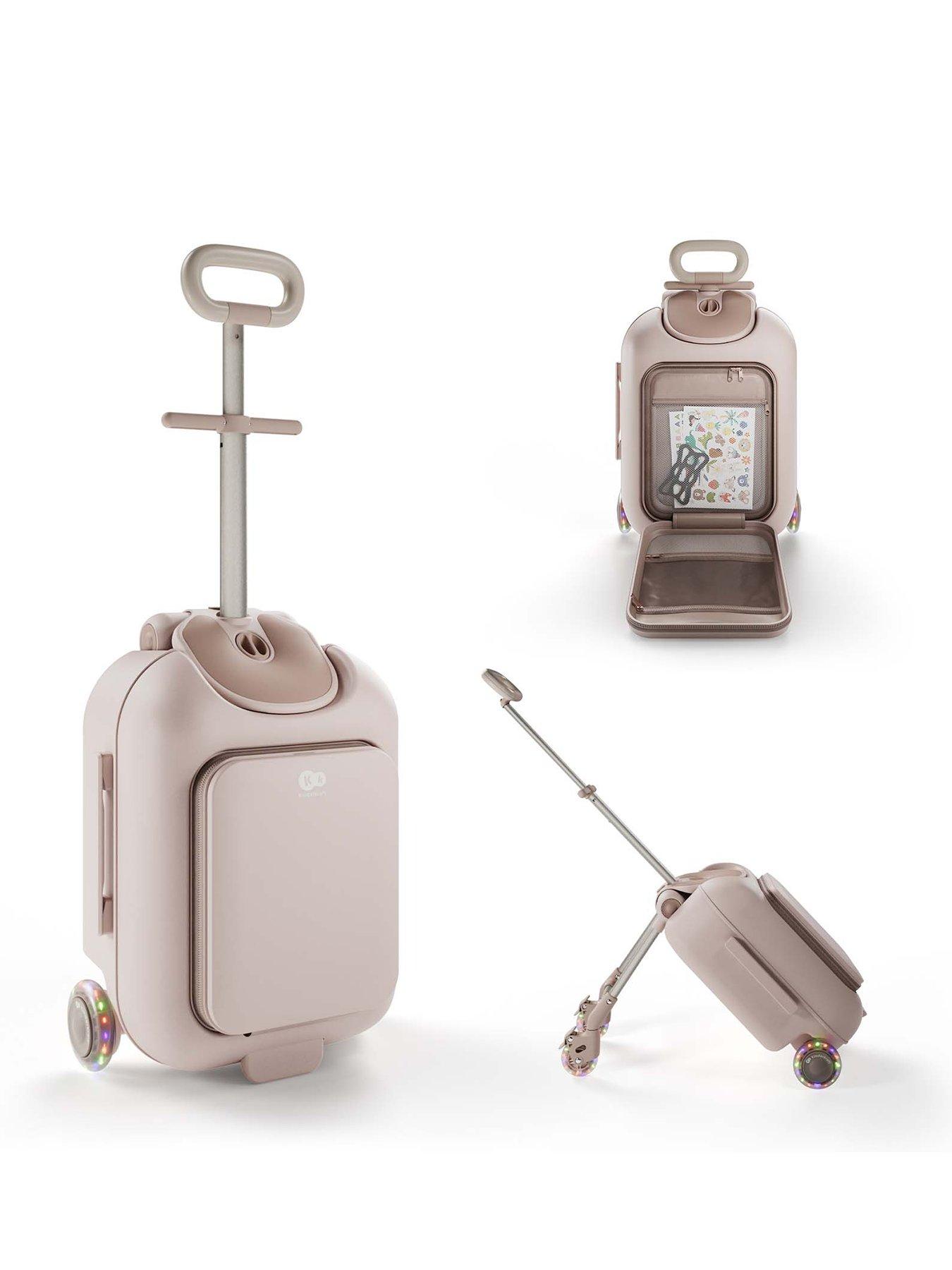 Image 1 of 8 of Kinderkraft Cabby Ride On Suitcase - Pink