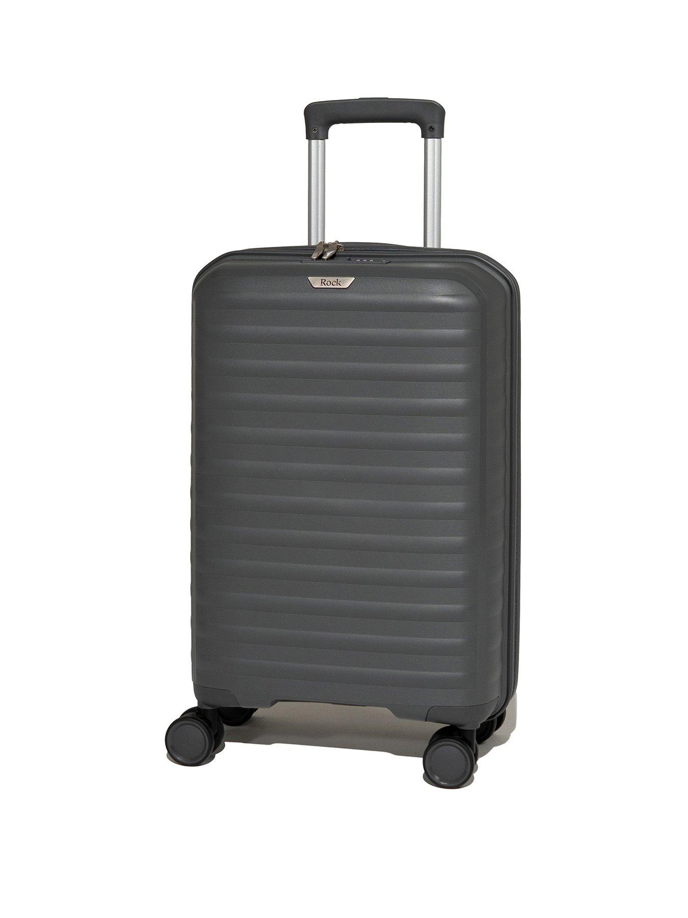 Image 1 of 6 of Rock Luggage Oslo Charcoal Cabin