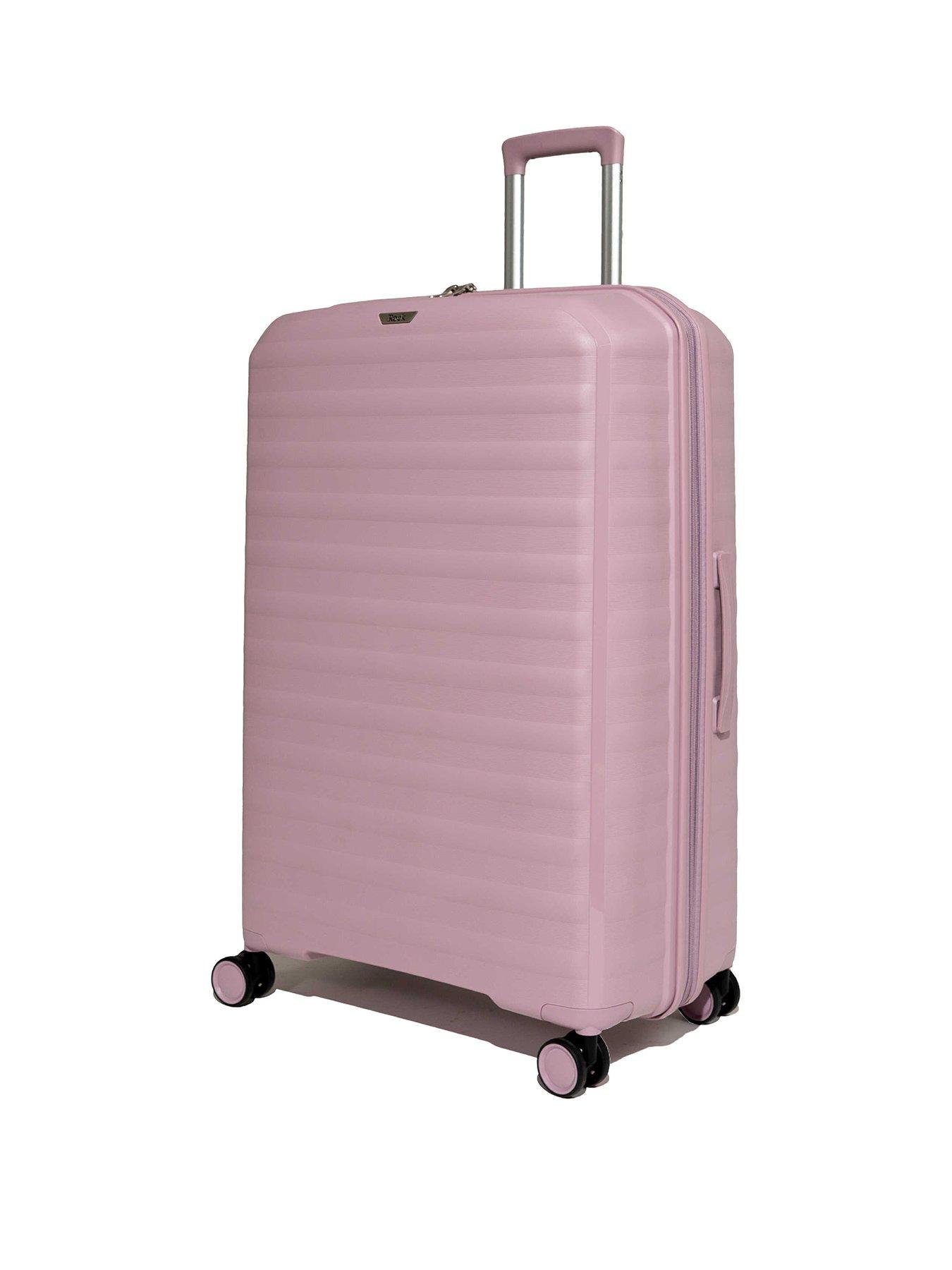 Image 1 of 6 of Rock Luggage Oslo Pink Large