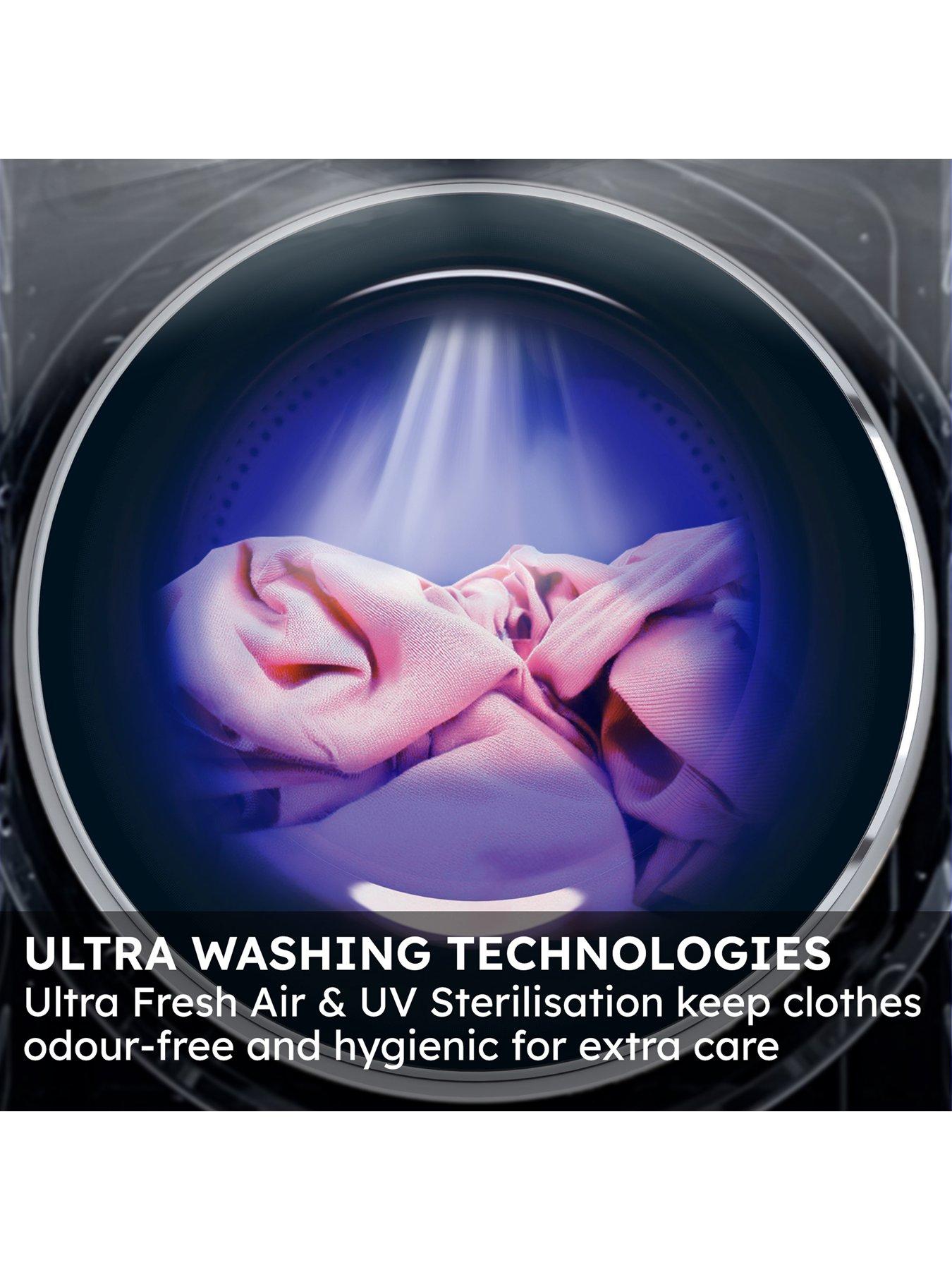 Image 6 of 7 of Haier CLC108-GNU1-UK Laundry Centre, 10kg+8kg, A-35%/A+++ Energy Class, 1400 rpm, Wifi, Freestanding Washer/Dryer - Graphite
