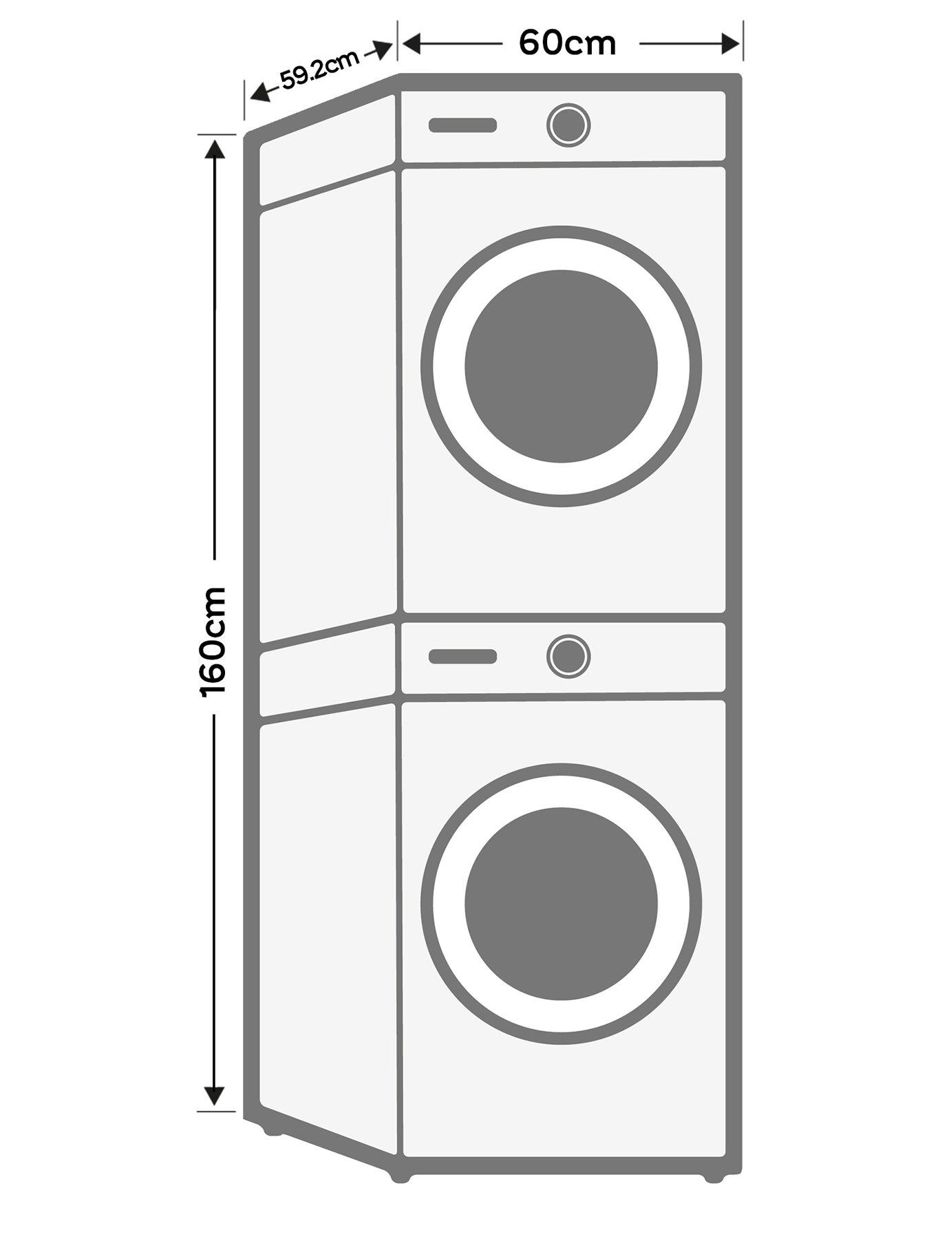 Image 7 of 7 of Haier CLC108-GNU1-UK Laundry Centre, 10kg+8kg, A-35%/A+++ Energy Class, 1400 rpm, Wifi, Freestanding Washer/Dryer - Graphite