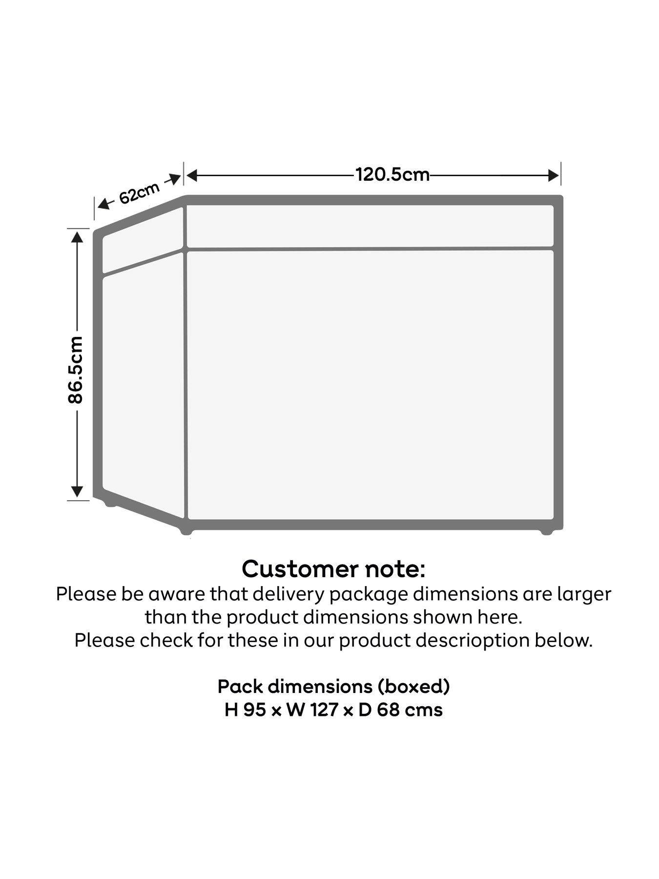 Image 7 of 7 of Haier HCE300NFEK Chest Freezer Inox