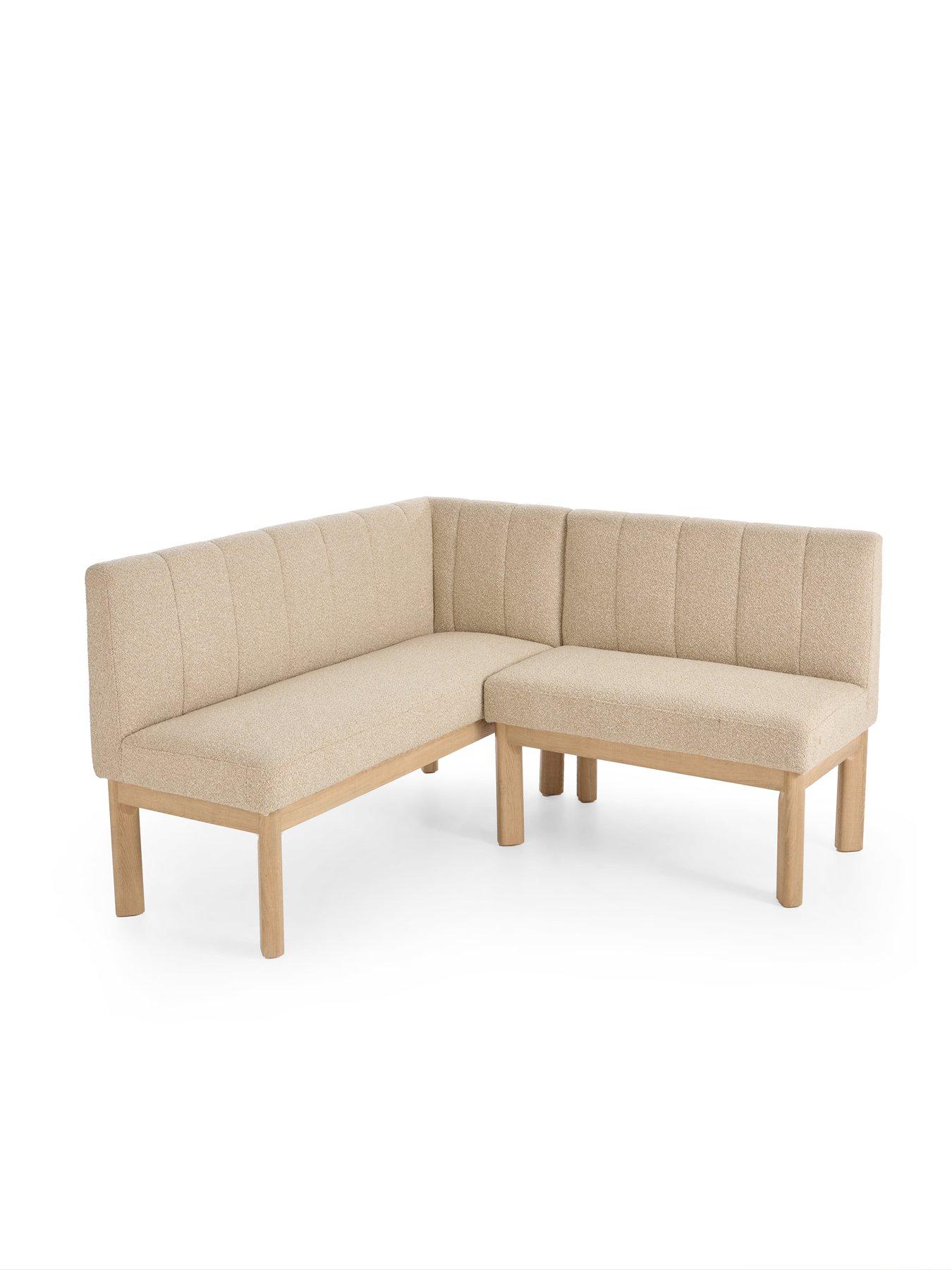 Image 3 of 7 of The Very Collection Hallie Corner Compact Dining Set With 2 Hallie Dining Chairs - FSC&reg; Certified