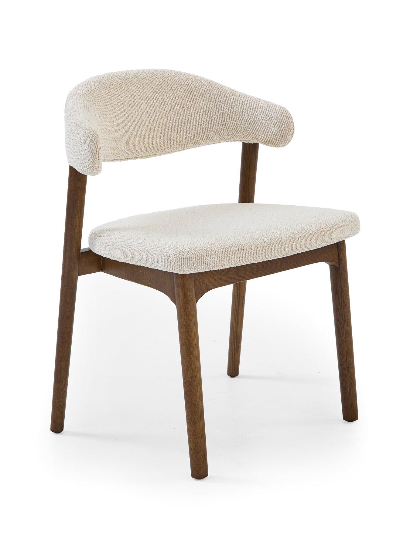 Image 6 of 7 of Michelle Keegan Home Esta 120cm Round Dining Table &amp; 4 Esta Dining Chairs - FSC&reg; Certified