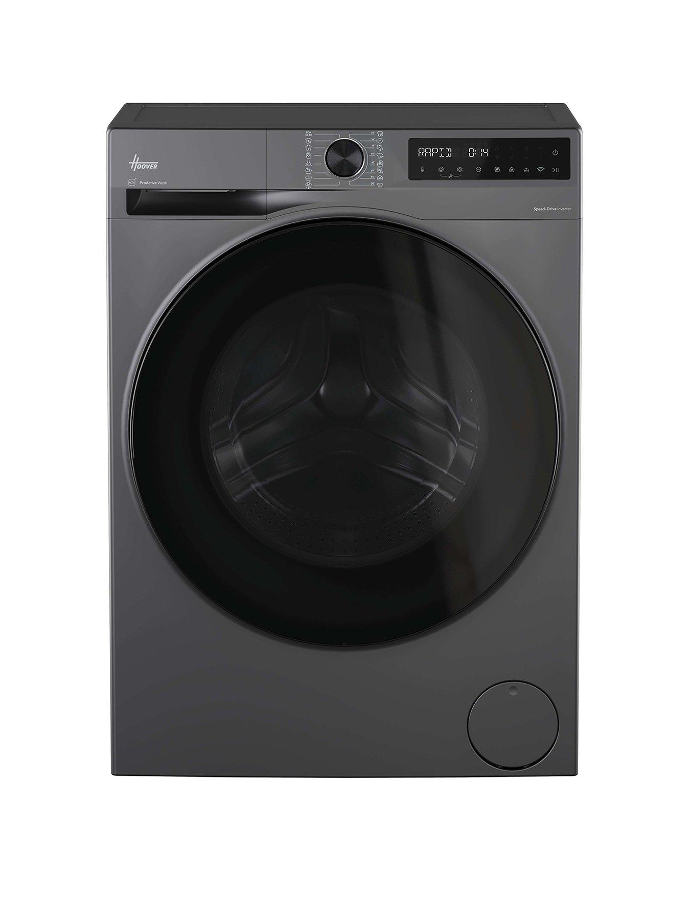 Hoover HBP 413BL8G-80 Pro Wash Series 5, 13kg, A-20% Energy Class, 1400 rpm, Wifi, Freestanding Washing Machine - Graphite