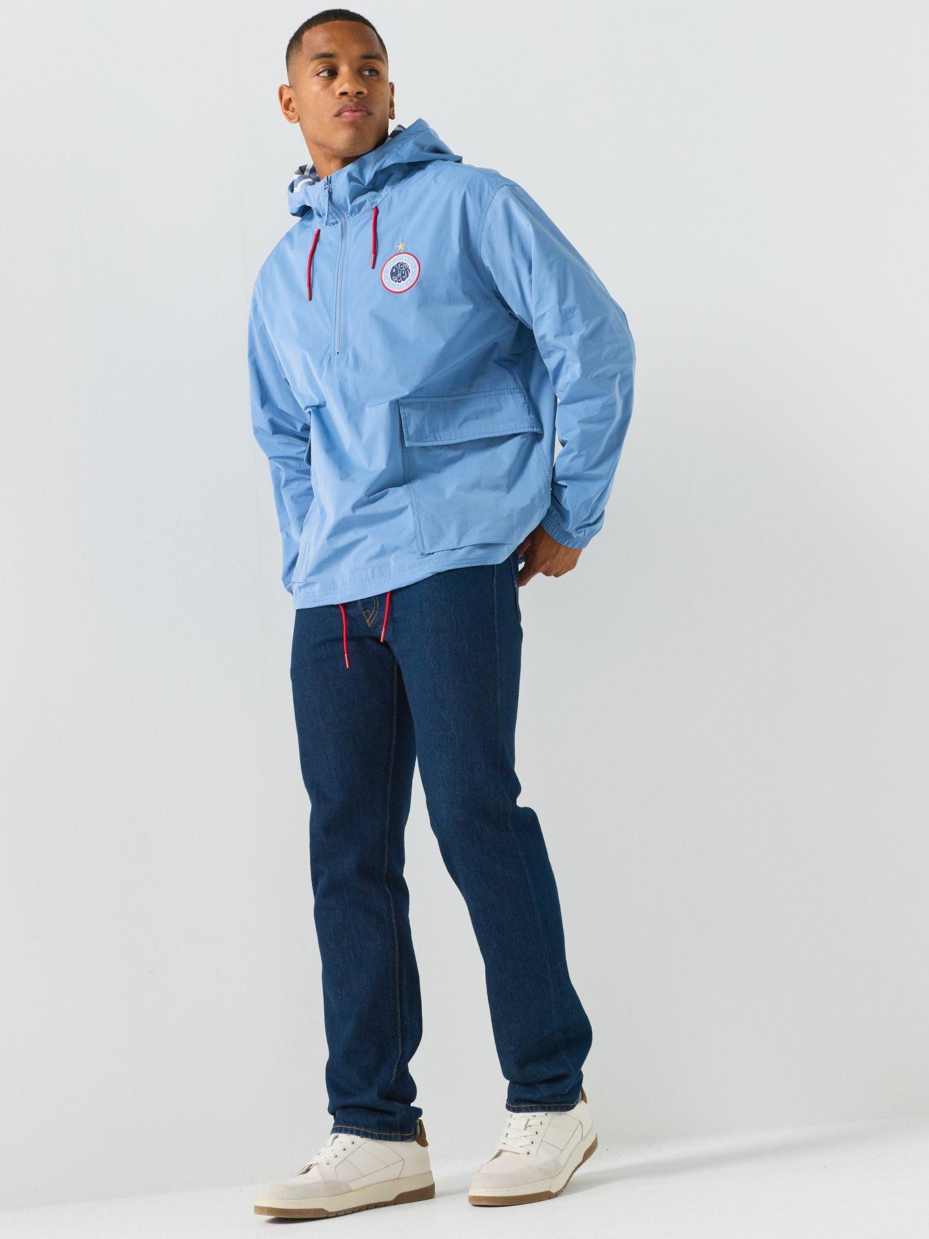 Image 3 of 4 of Pretty Green Kingsleigh Smock Jacket - Blue