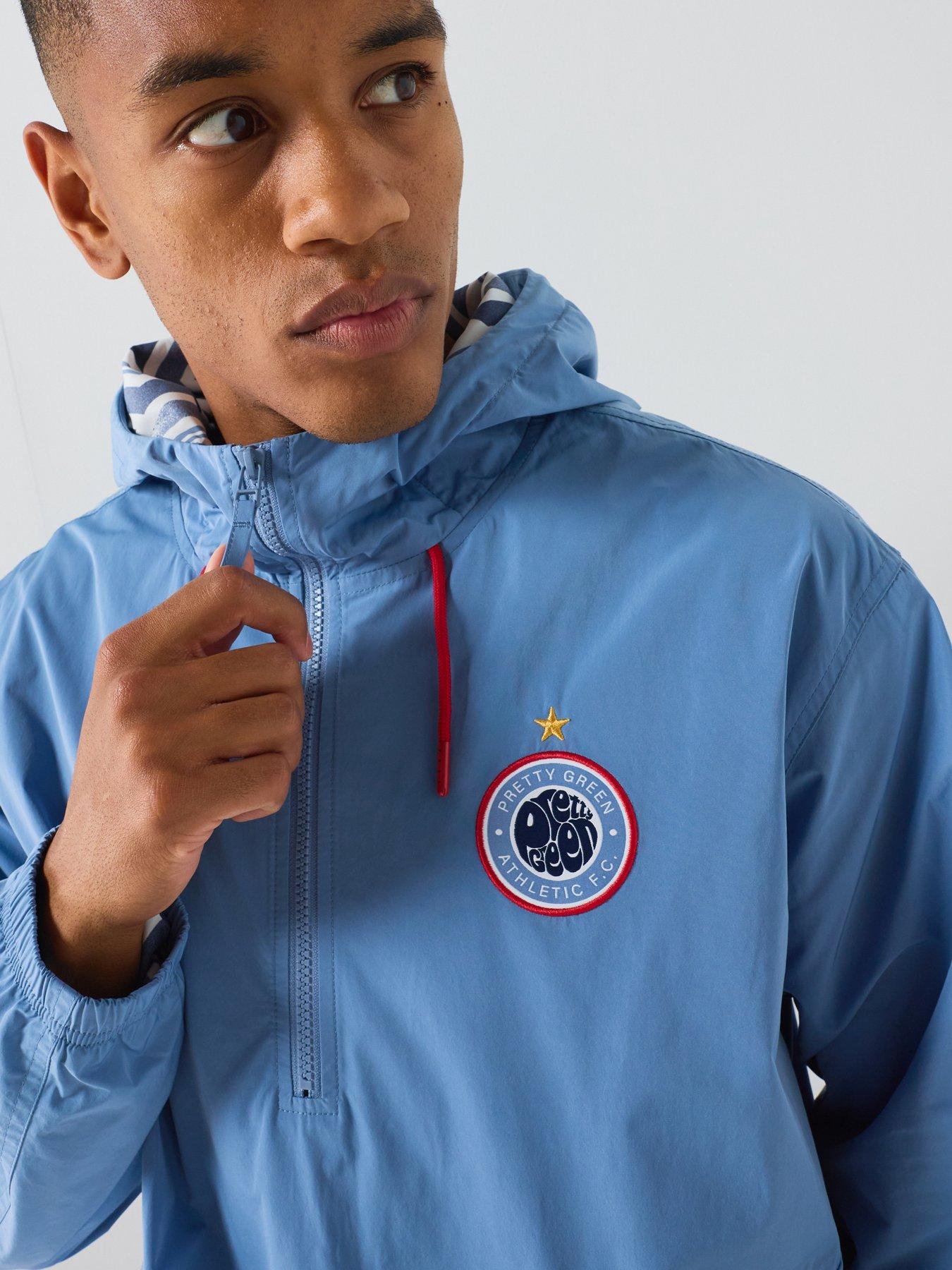 Image 4 of 4 of Pretty Green Kingsleigh Smock Jacket - Blue