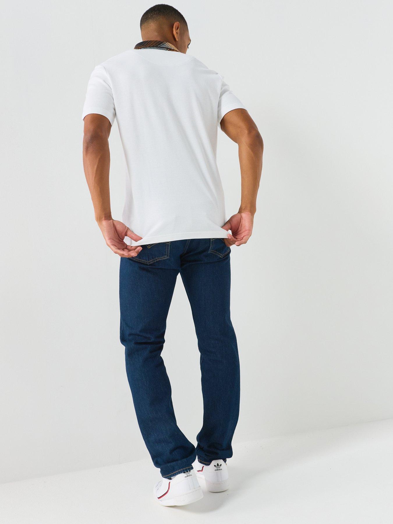 Image 2 of 5 of Pretty Green Strobe Polo Shirt - White