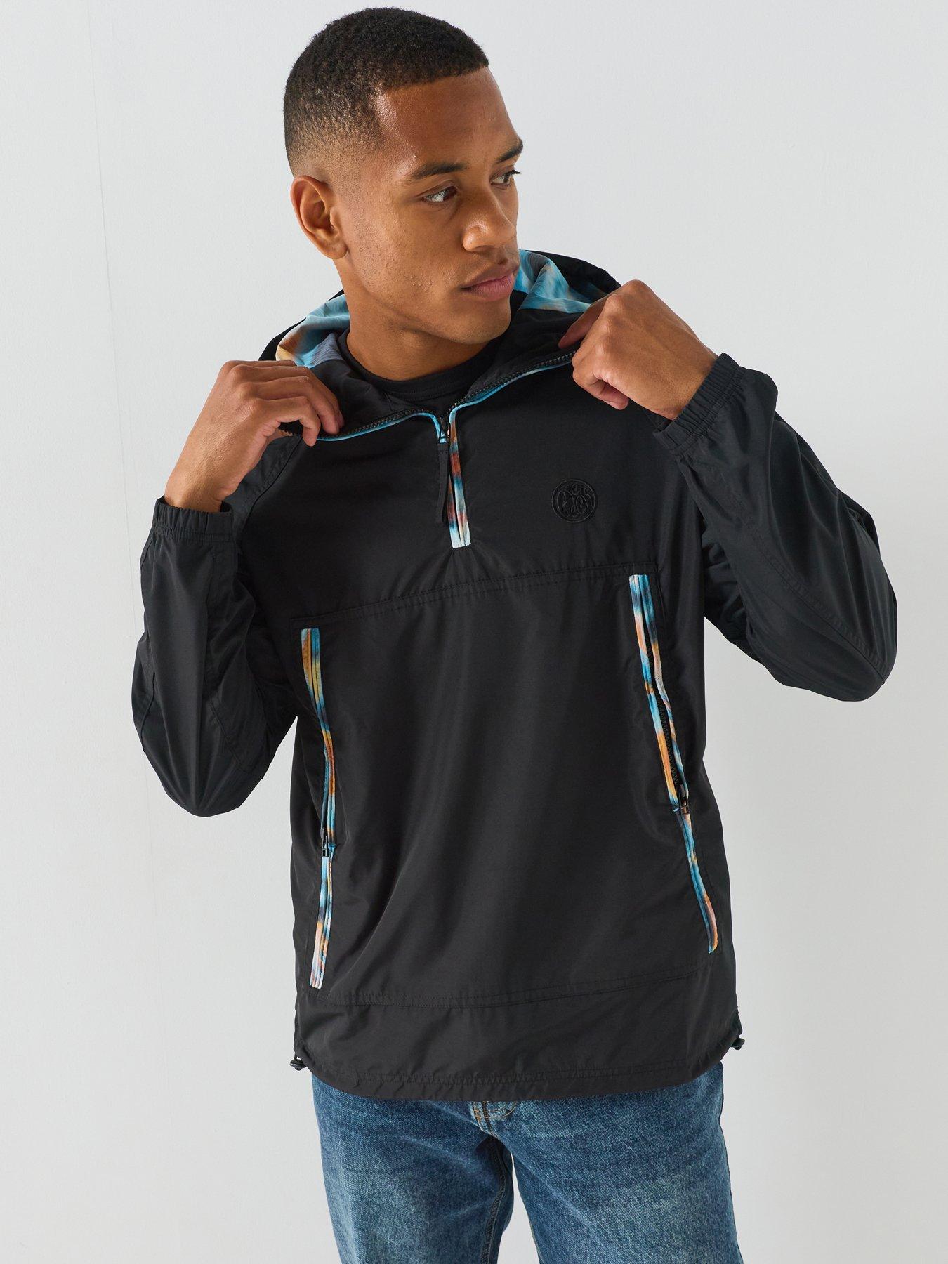 Pretty Green Sundown Smock Jacket - Black