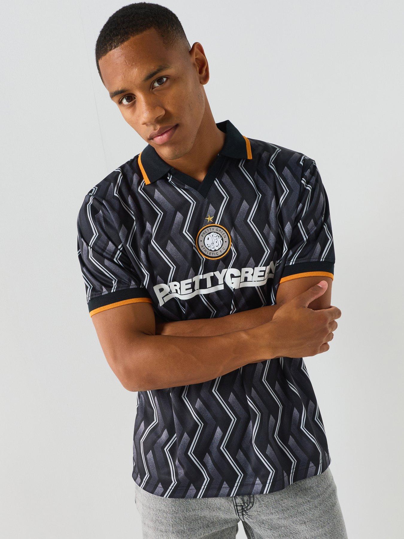 Pretty Green Kingsleigh Football Top - Black
