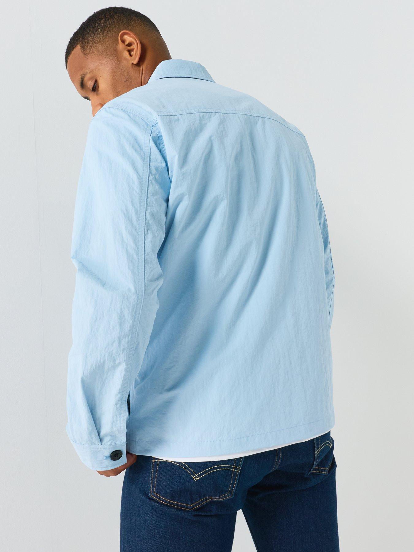 Image 2 of 4 of Pretty Green Heaton Overshirt - Blue