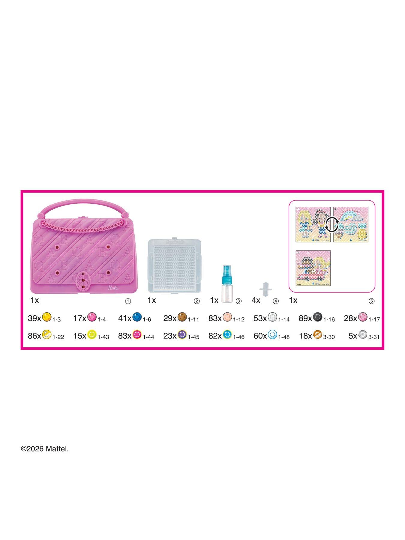 Image 3 of 4 of Aqua Beads Barbie Craft Carry Case