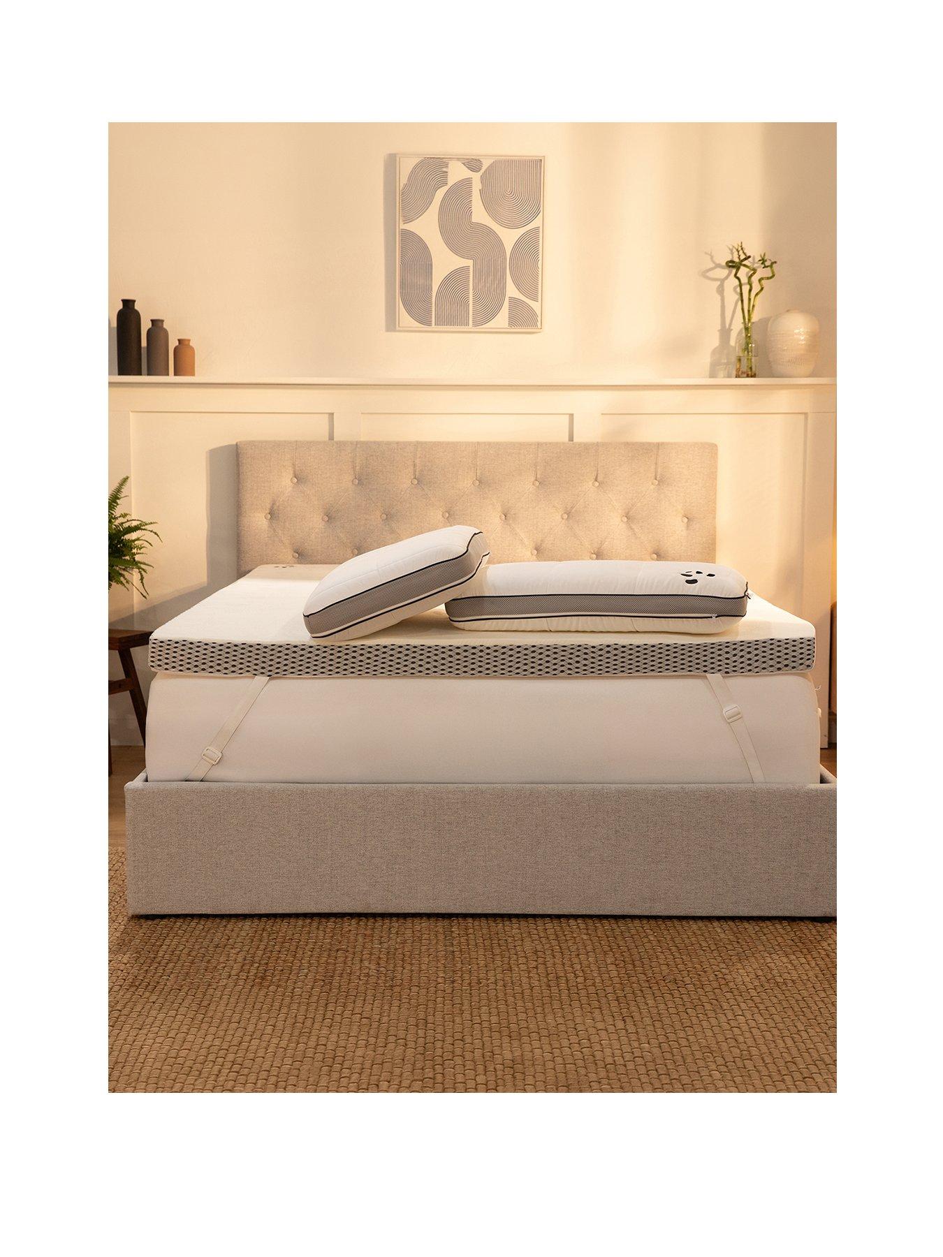 Image 2 of 7 of Panda Hybrid Bamboo Mattress Topper