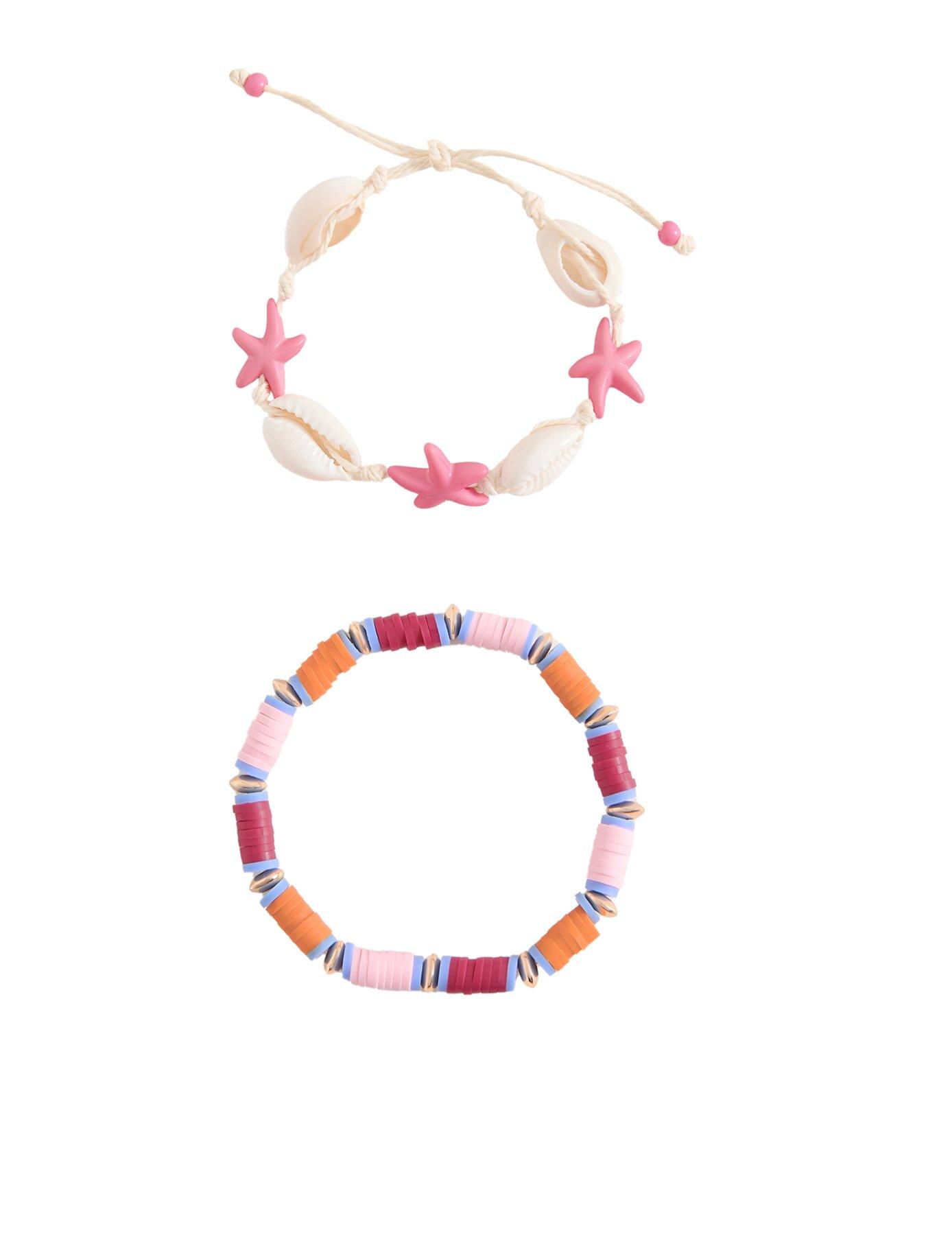Mango Girls 2 Pack Beaded Bracelets
