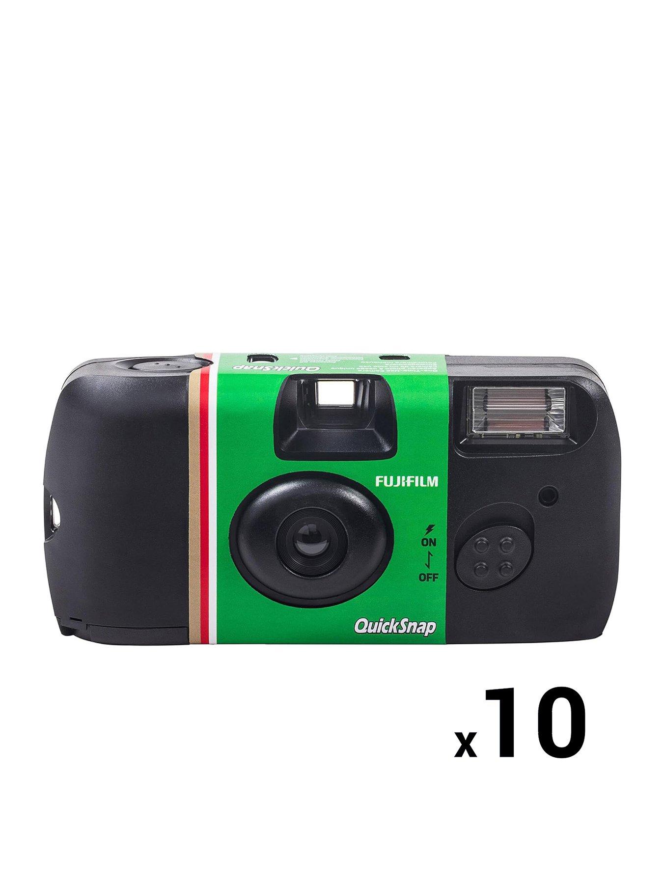 Fujifilm Quicksnap Single Use Camera 27 Shots ISO400 35mm Colour Film - Pack of 10