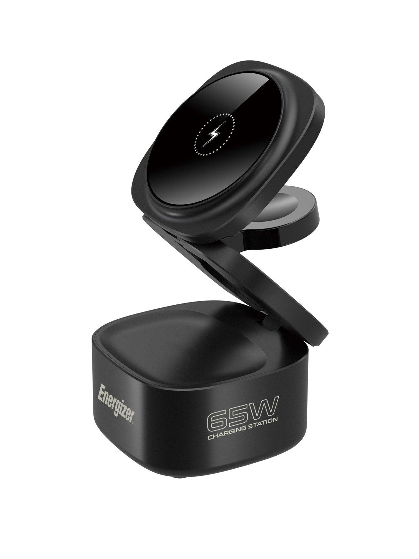 Image 1 of 7 of Energizer 15W 5-in-1 QI Wireless Stand & Dock White